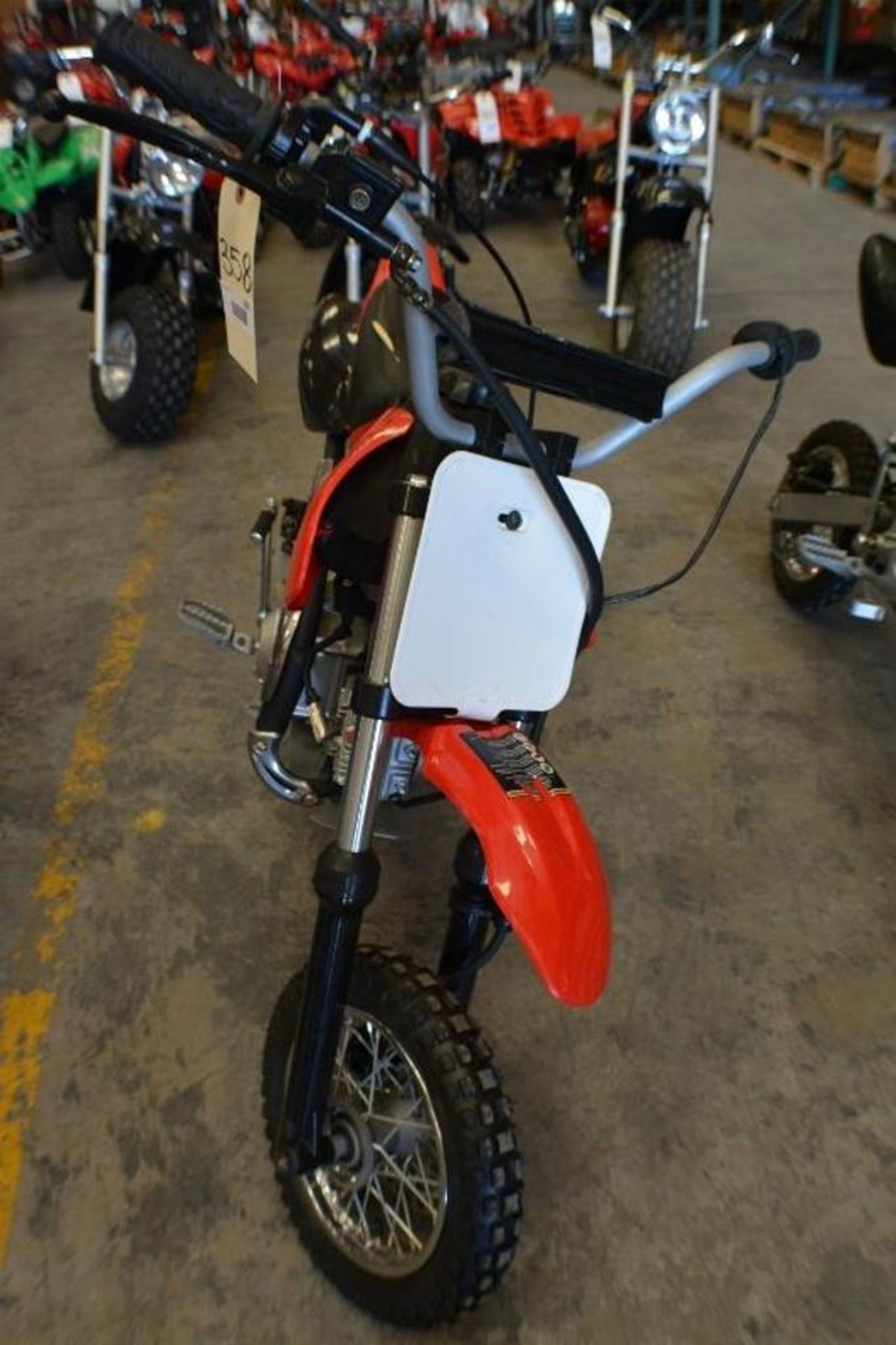 Dirt Bike 70cc 4 Stroke Red/Black Color. This unit is for EXPORT ONLY. Buyers acknowledges purchase