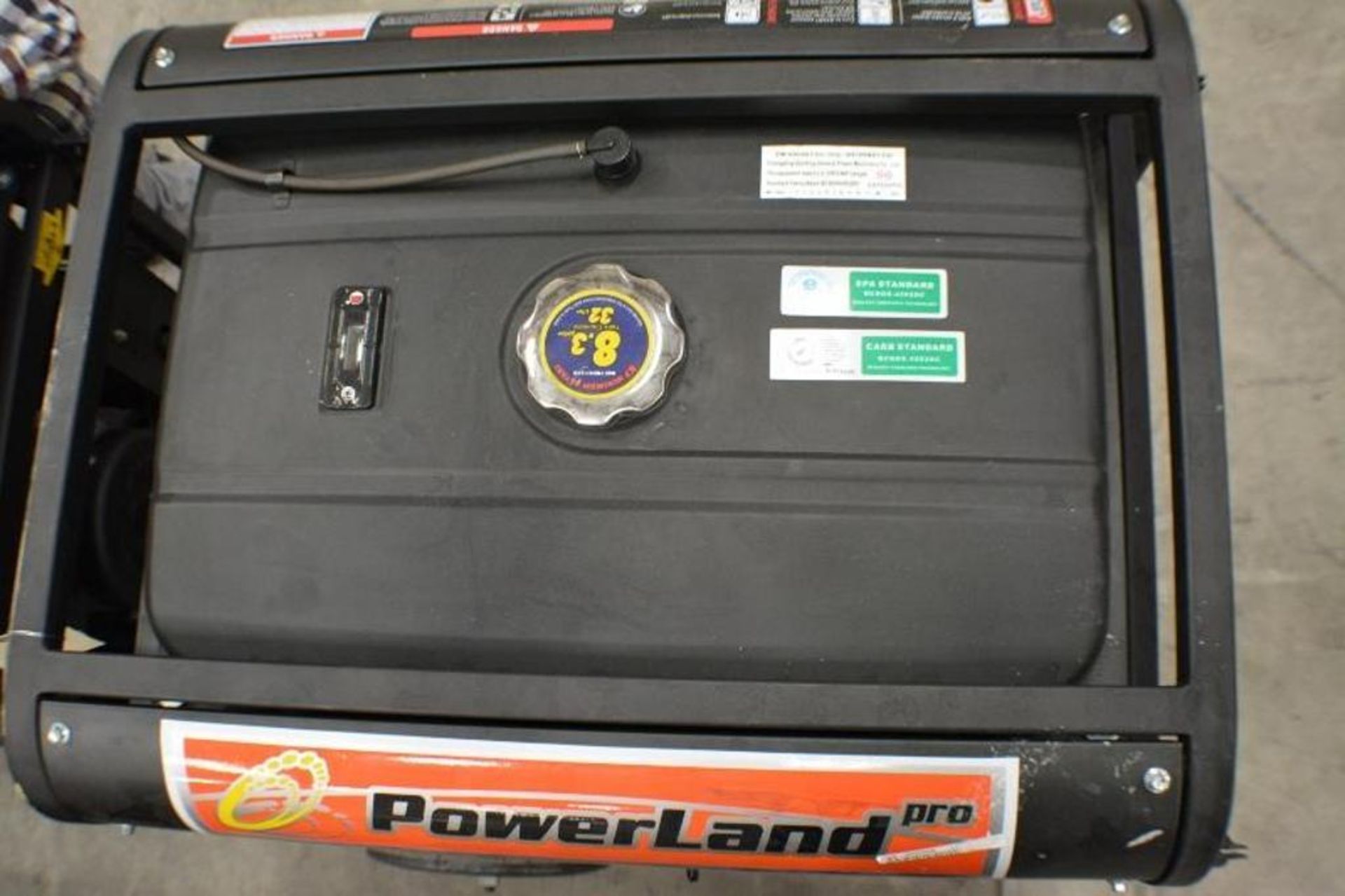 10000 Watts Gasoline Generator 16.0 HP with Electric Start Single Phase 120/240 Volts by Powerland - Image 3 of 7