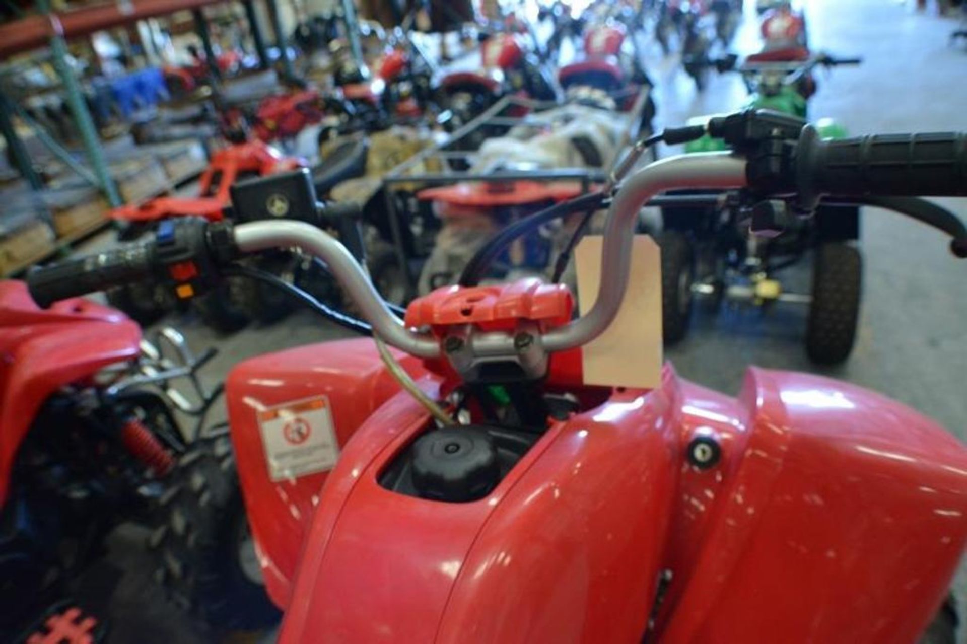 ATV 150cc 4 Stroke. Red Color. For Repair. This unit are for EXPORT ONLY. Buyers acknowledges is for - Image 8 of 11