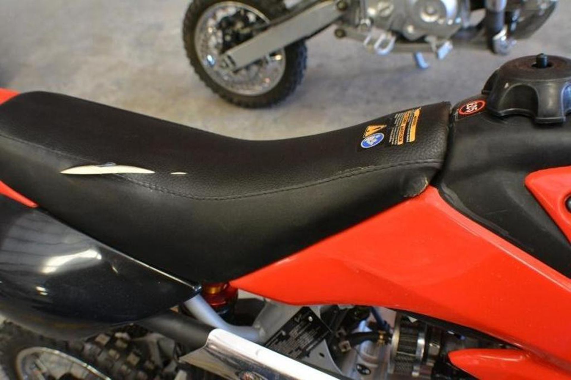 Dirt Bike 70cc 4 Stroke Red/Black Color. This unit is for EXPORT ONLY. Buyers acknowledges purchase - Image 7 of 7