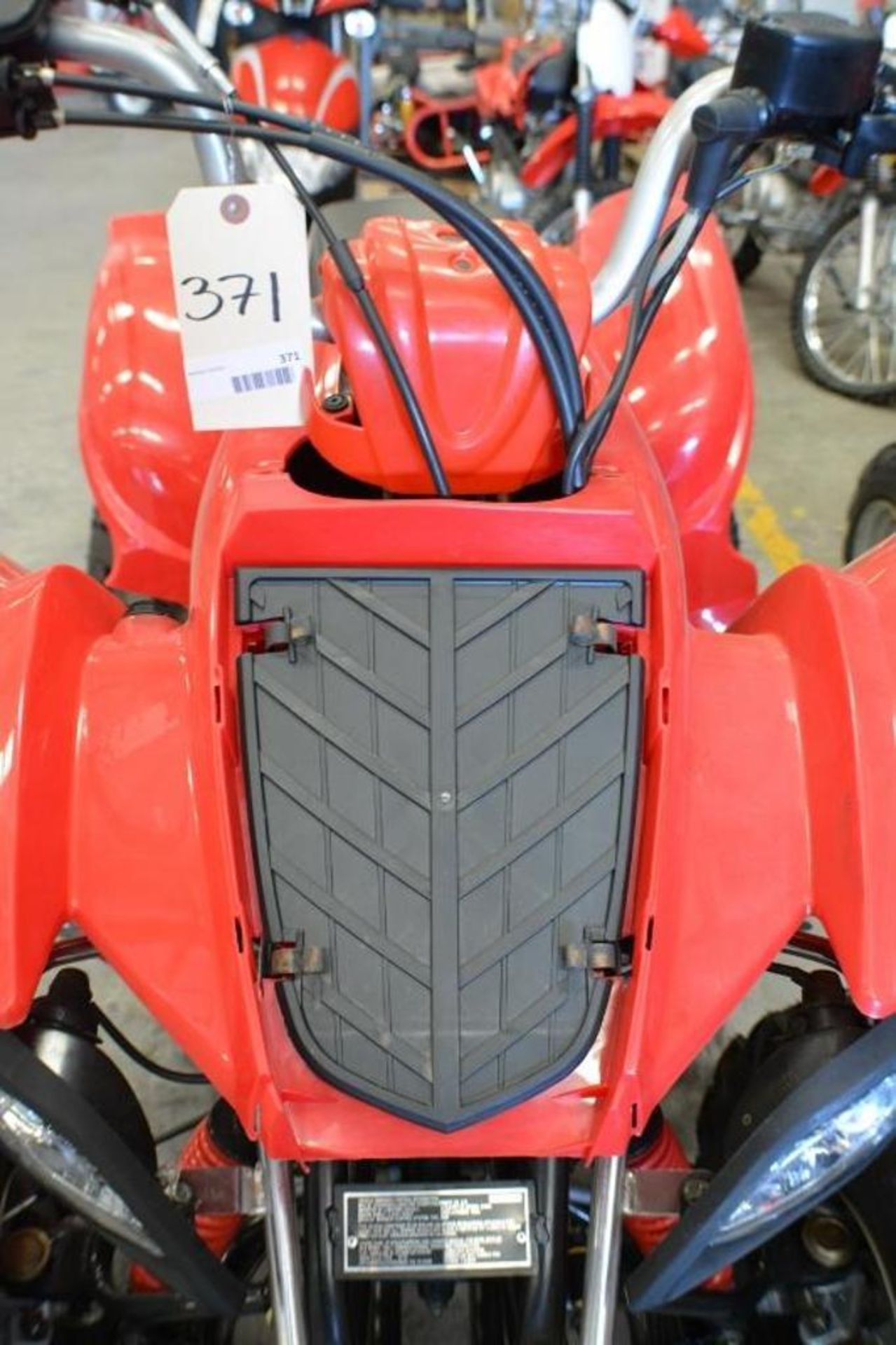 ATV 150cc 4 Stroke. Red Color. For Repair. This unit are for EXPORT ONLY. Buyers acknowledges is for - Image 3 of 11