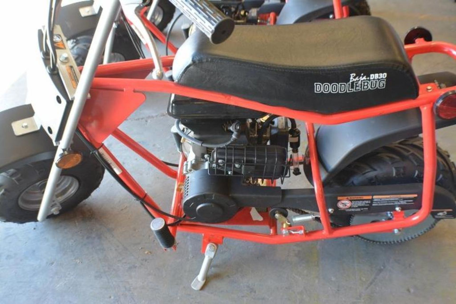 Mini Bike 97cc 4 Stroke Red/ Black Color - Image 3 of 6