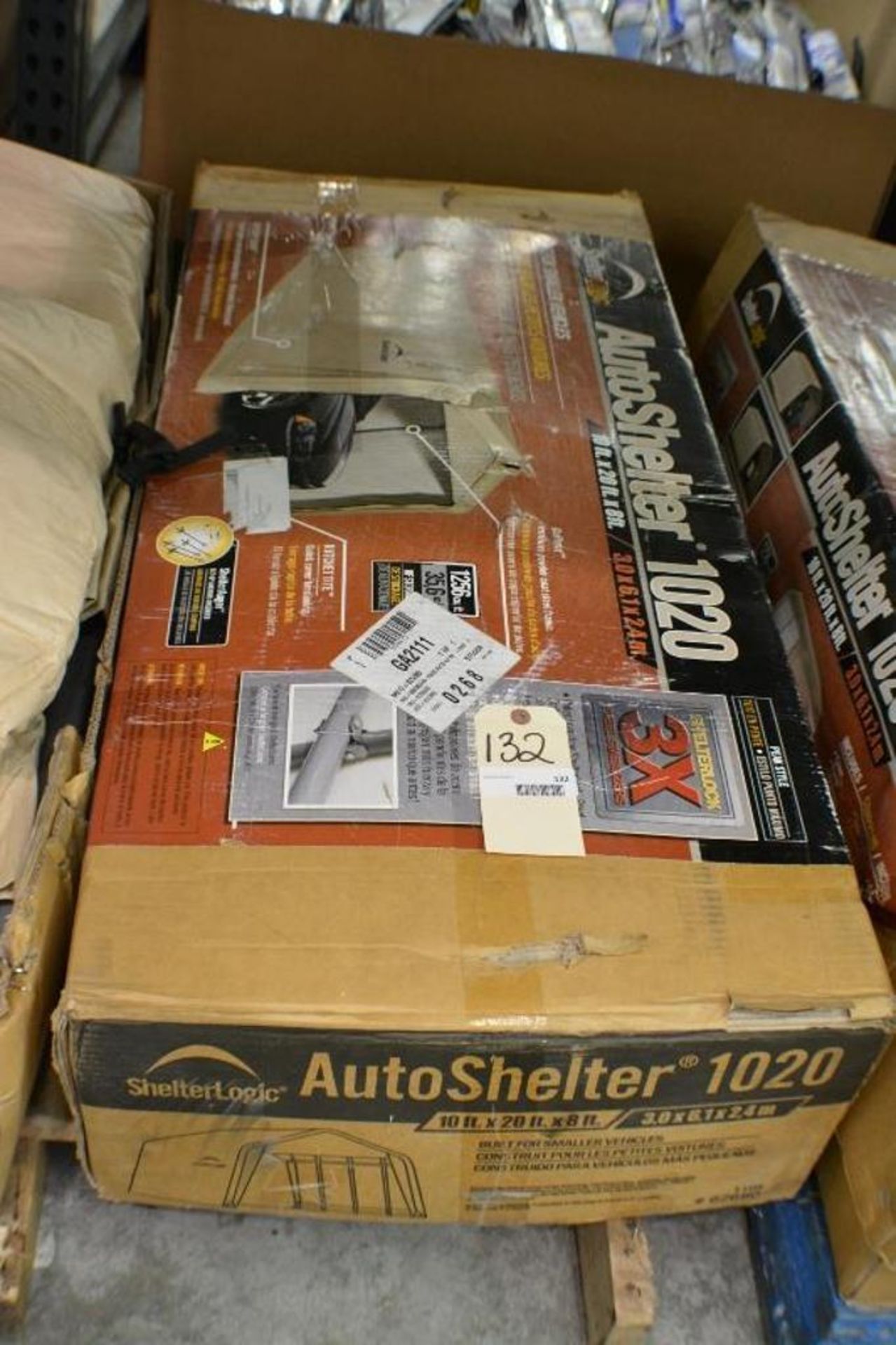 Auto Shelter Size 10ft x 20ft. Contents of Pallet - Image 3 of 3