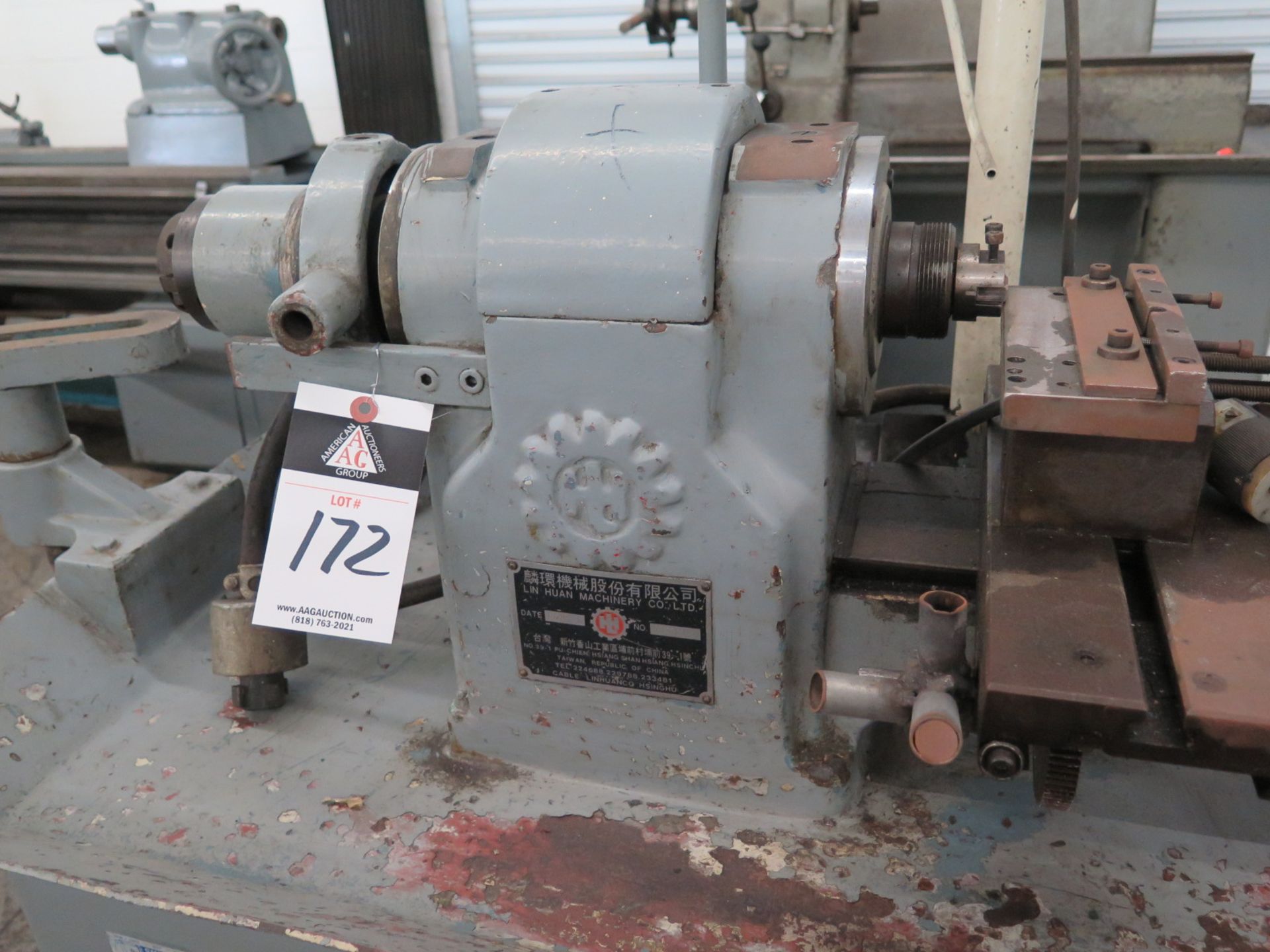 Lin Huan mdl. LHT-25B Second OP Lathe s/n 682701 w/ 460-1850 RPM, 6 ...