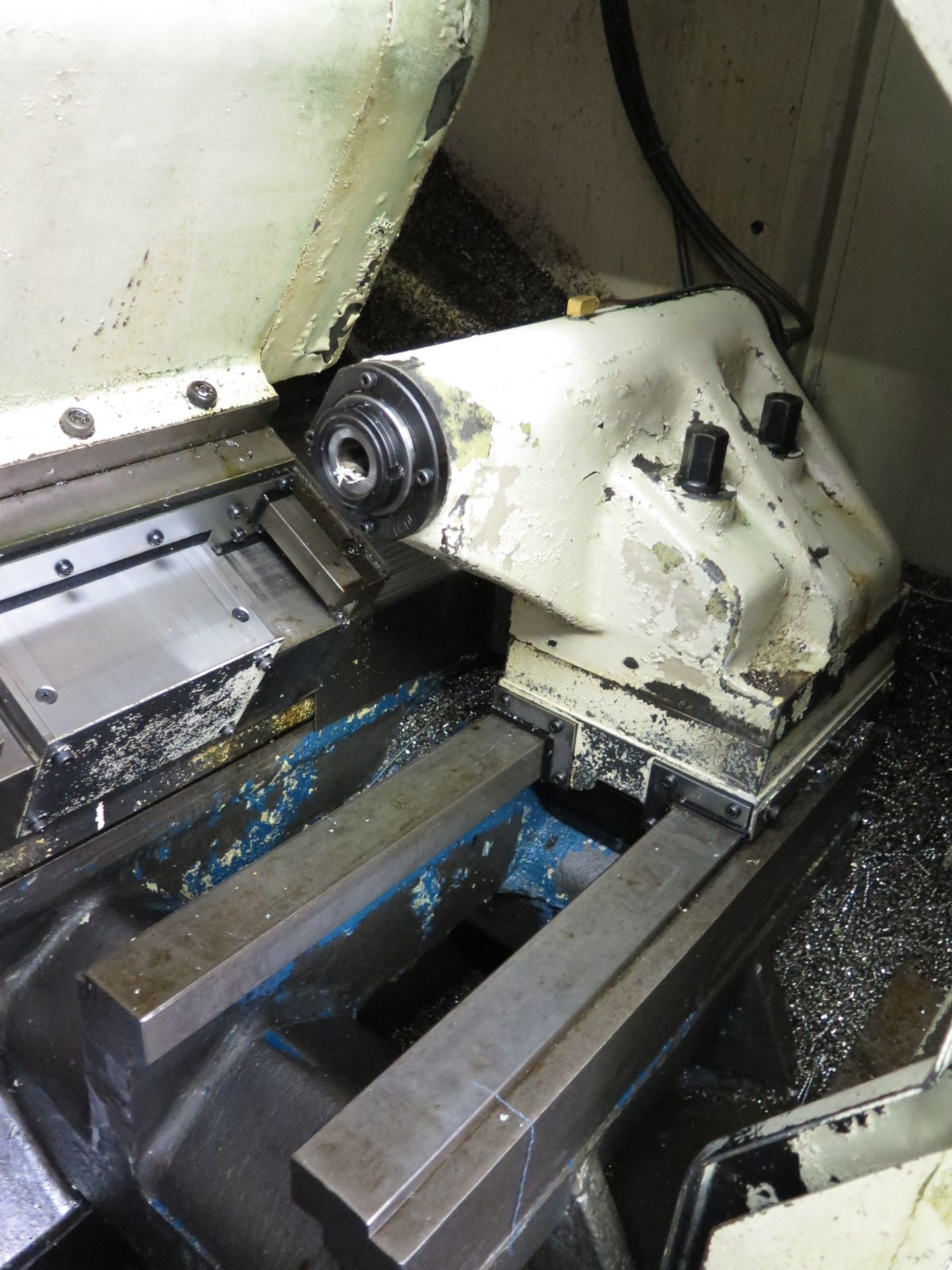 1995 Daewoo PUMA-6S CNC Turning Center s/n PM6S-0392 w/ Fanuc Series 0-T Controls, 12-Station - Image 4 of 7
