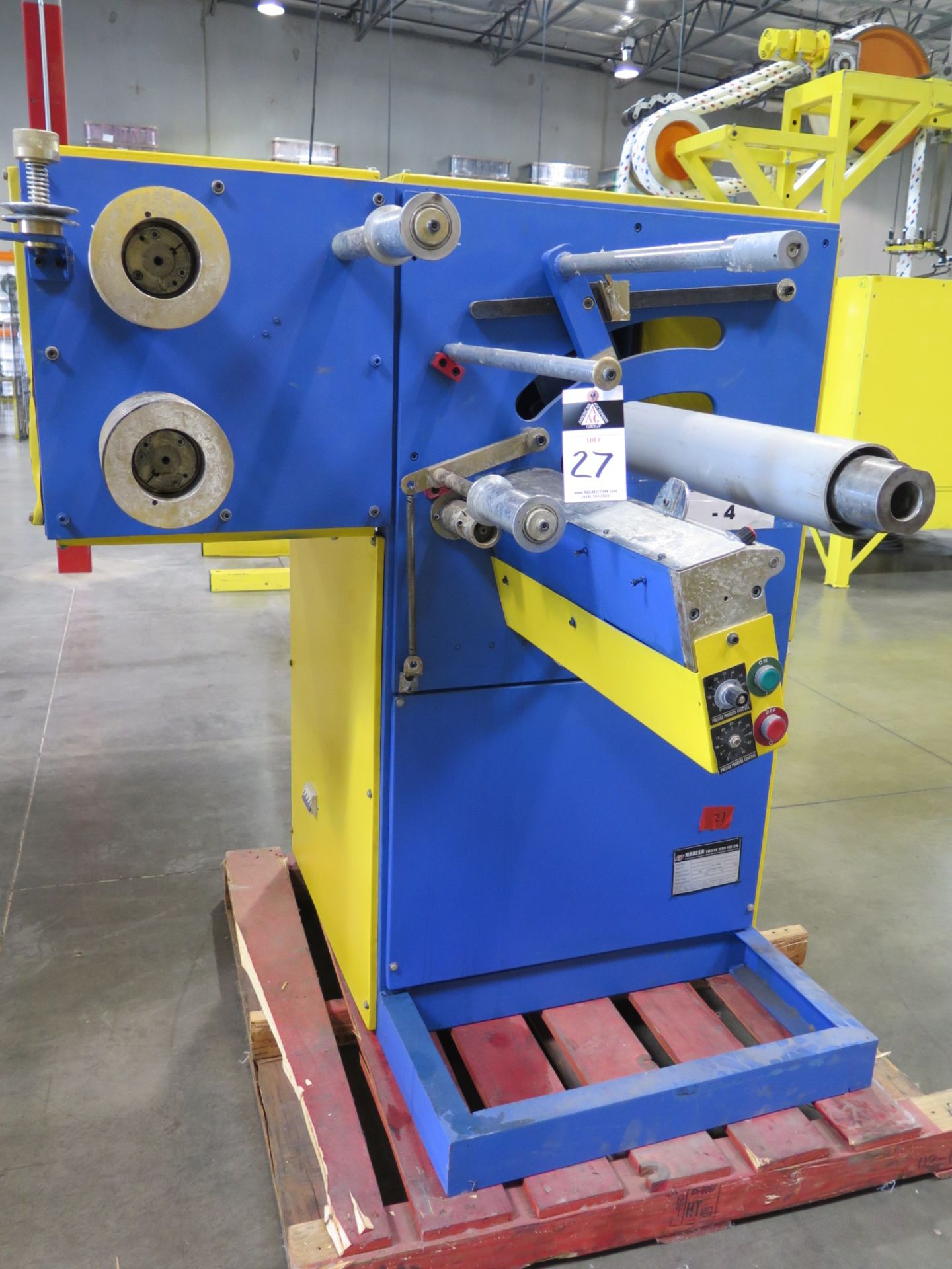 2009 Mahesh mdl. MTP/500CW Automatic Coil Winder