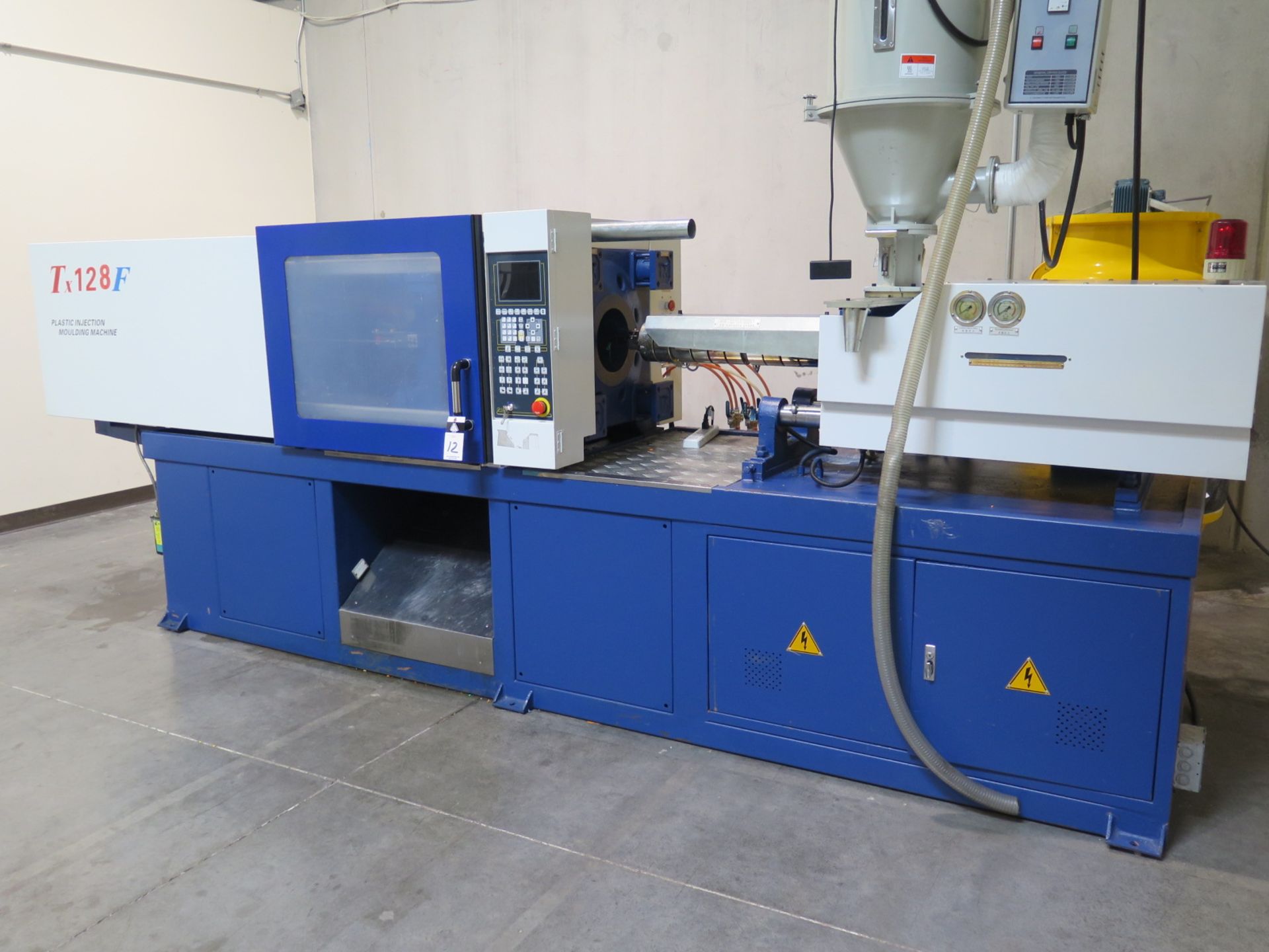 Import mdl. Tx128F CNC Plastic Injection Molding Machine w/ Techmation CNC Controls - Image 2 of 7