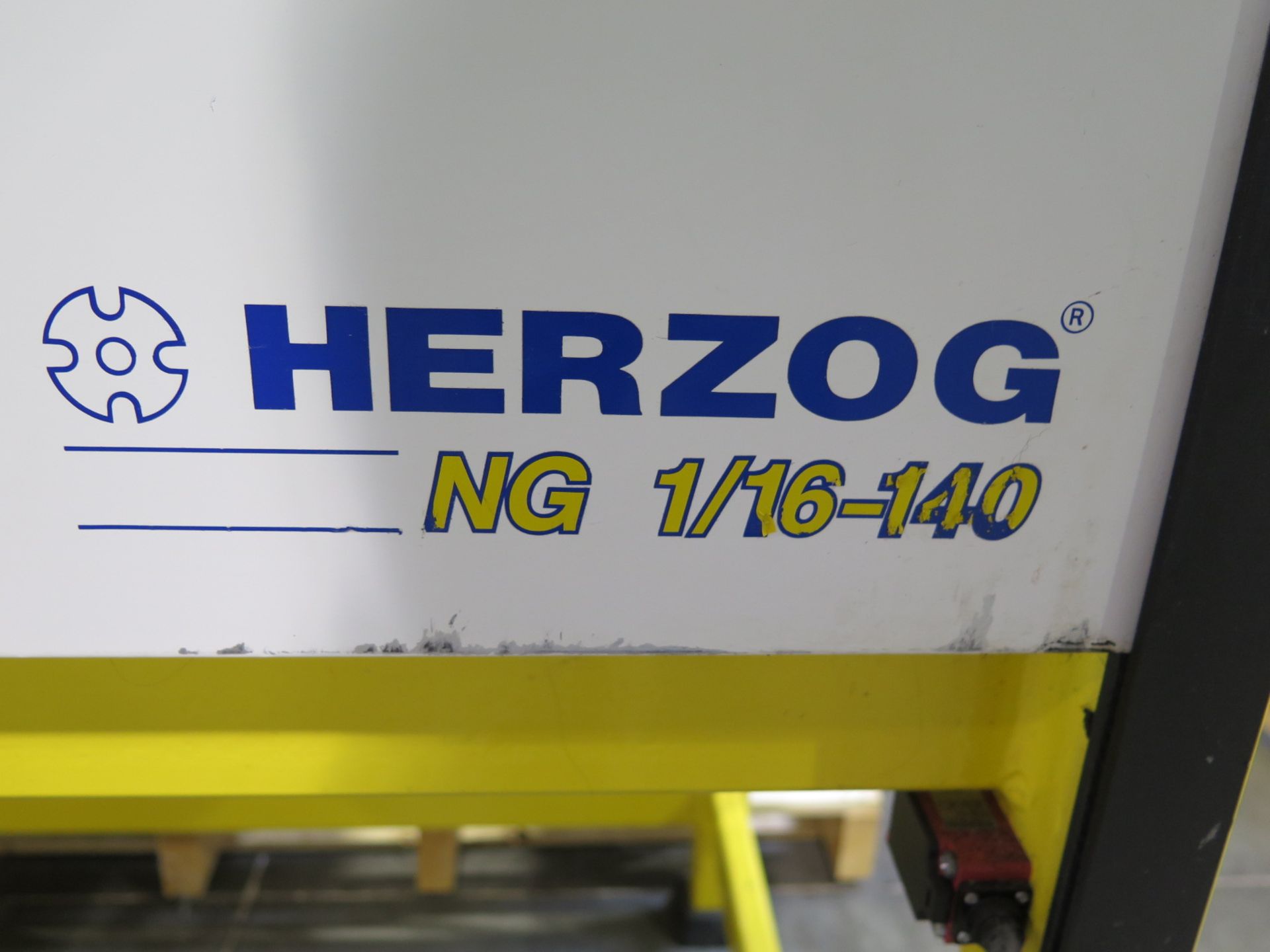 2009 Herzog mdl. NG 1/16-140 Rope Braiding Machine s/n 112335 w/ 16-Bobbins - Image 7 of 8