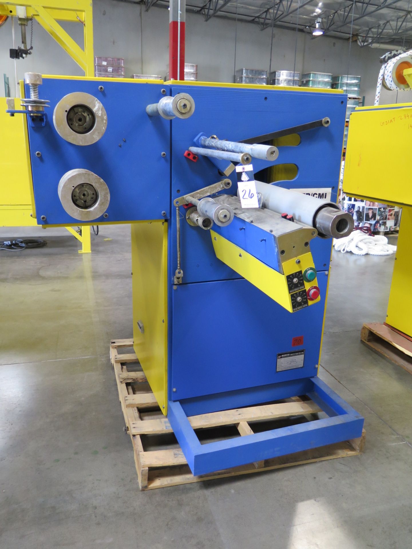 2009 Mahesh mdl. MTP/500CW Automatic Coil Winder