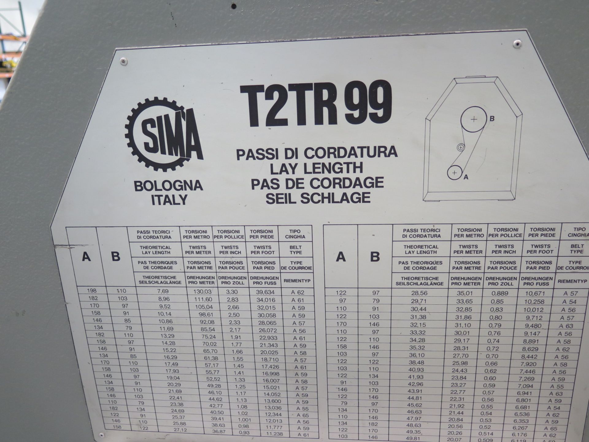 2009Sima mdl. T2TR99 Filament Twister - Image 3 of 5