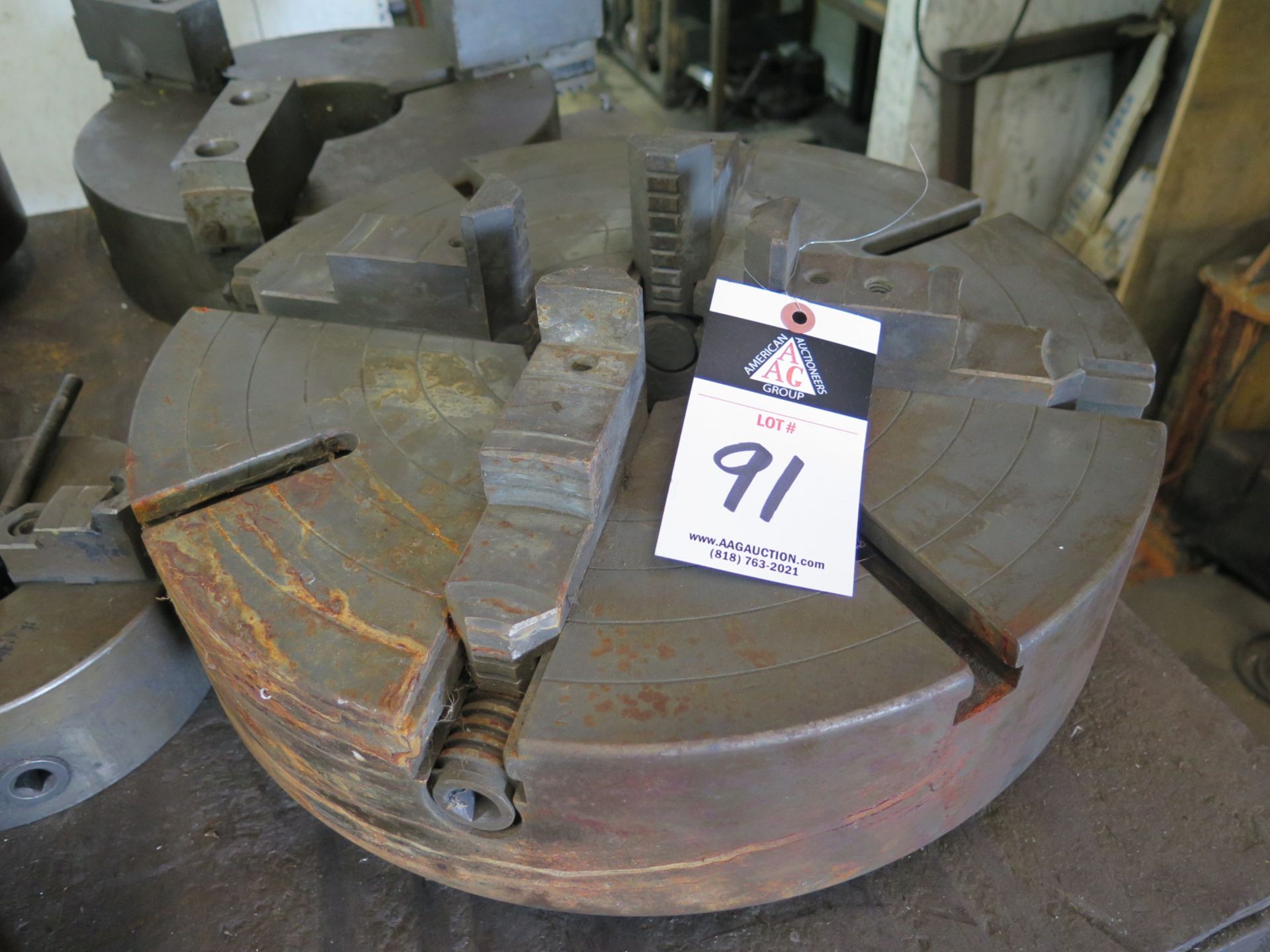 18" 4-Jaw Chuck