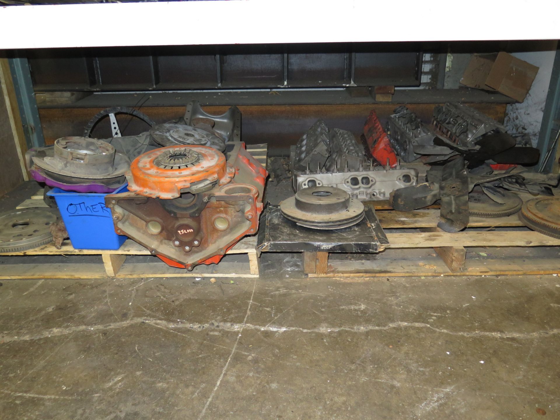 Engine Parts and Pallet Rack - Image 2 of 5
