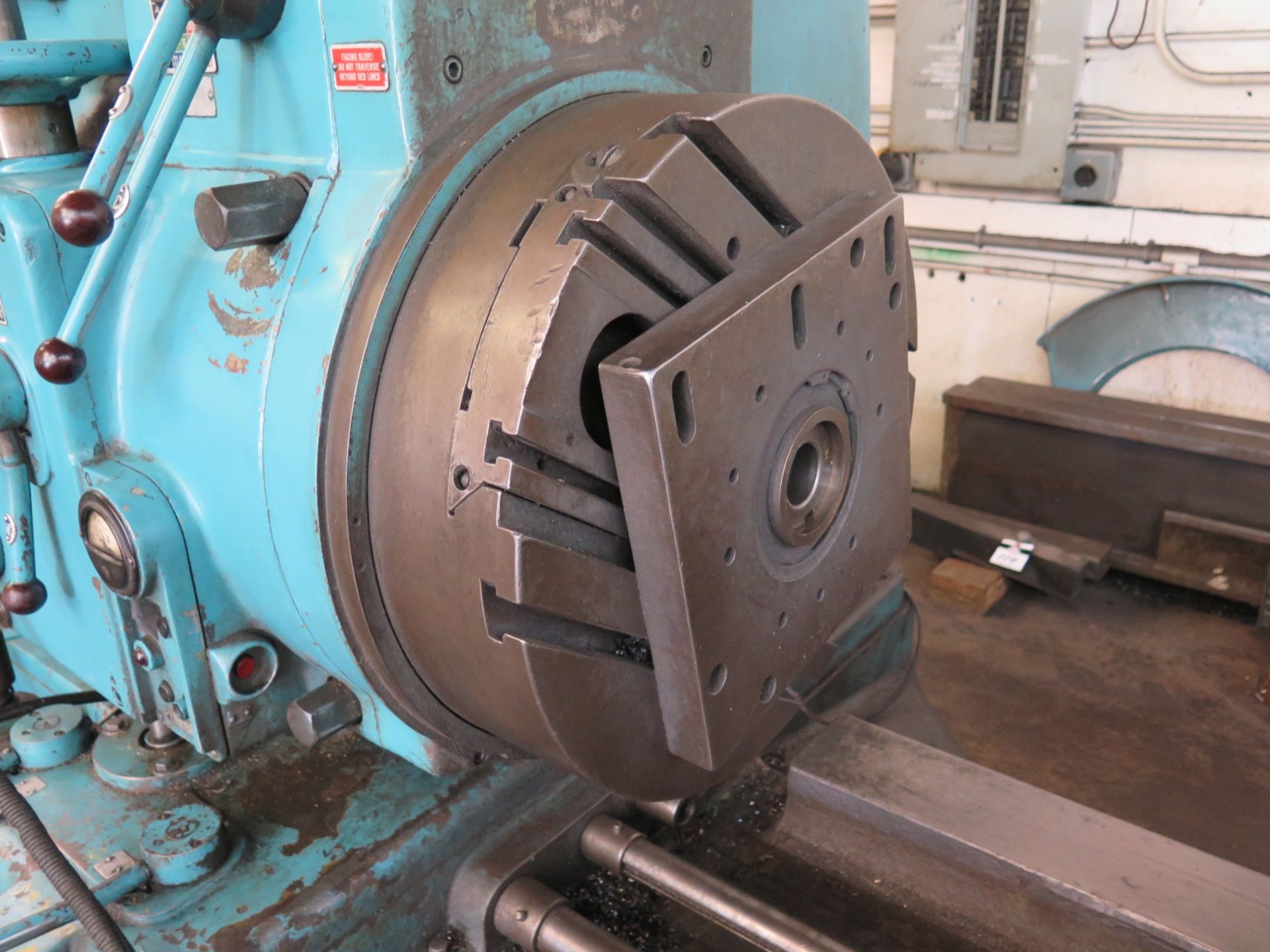 Union BF-80 Horizontal Boring Mill s/n 21031/61 w/ Newall DRO, 2.8-1000 RPM, Power Feeds, 19 Boring - Image 5 of 7