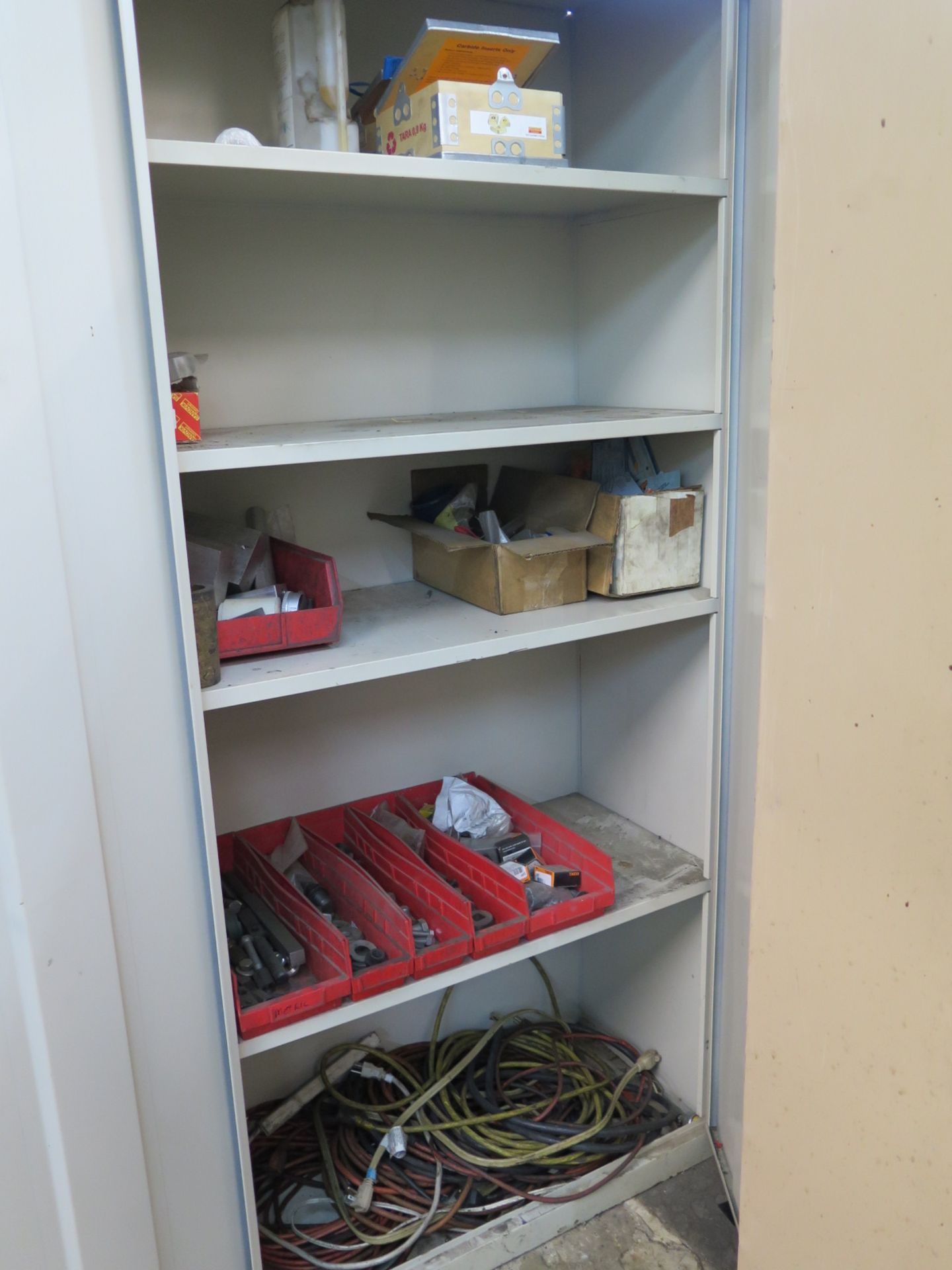 Storage Cabinets and Shelf with Misc Contents - Image 4 of 5