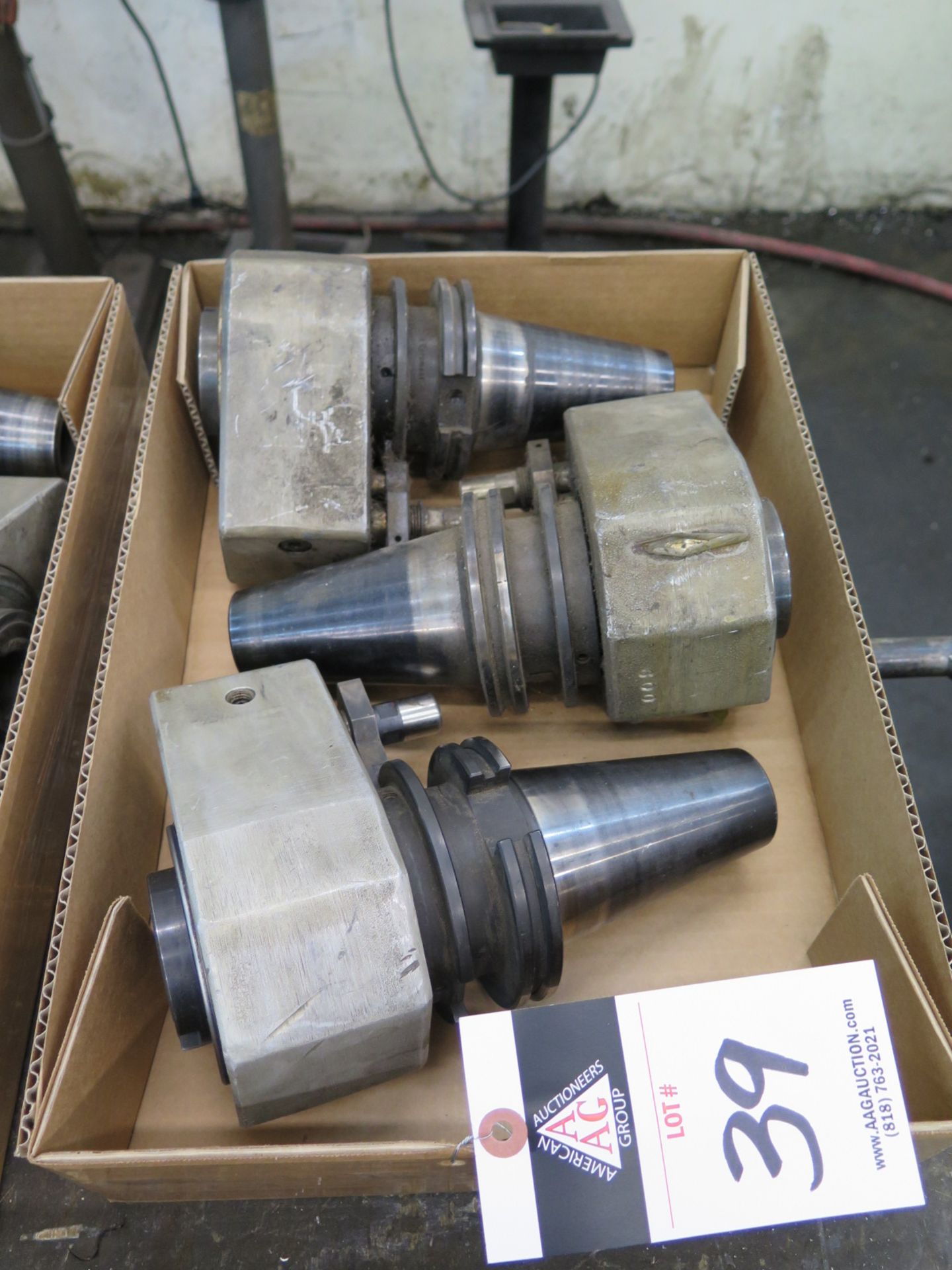 (3)Sandvick CAT-50 Taper Varilock Tooling