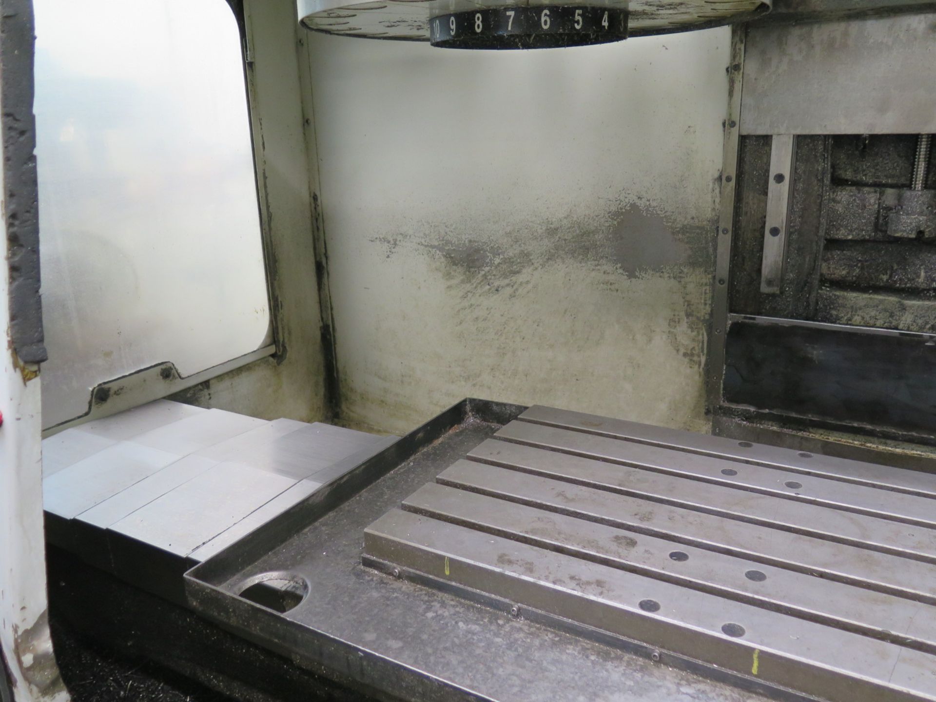 1996 Haas VF-4 4-Axis CNC Vertical Machining Center s/n 8017 w/ Haas Controls, 20-Station ATC, CAT- - Image 7 of 9