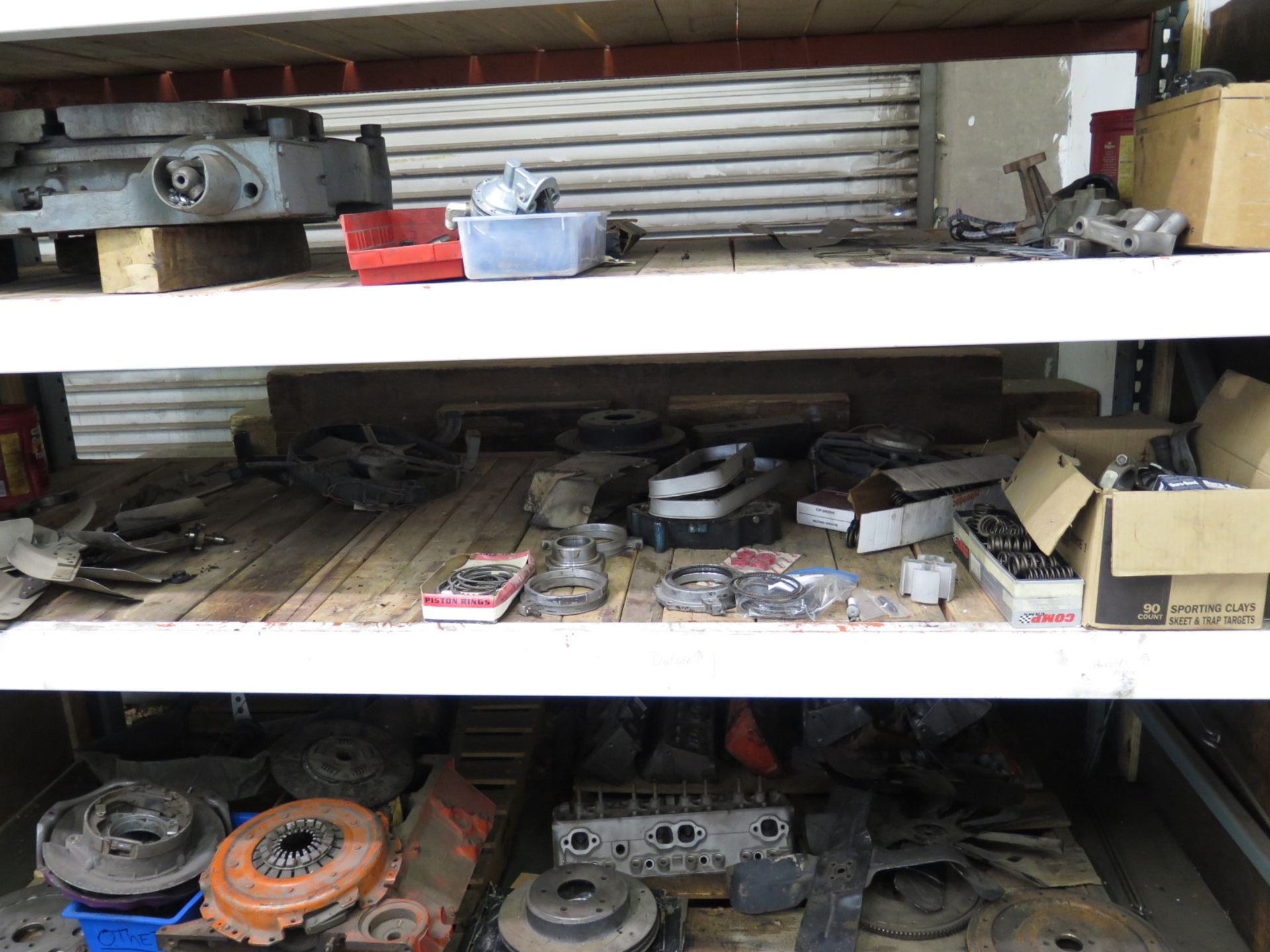 Engine Parts and Pallet Rack - Image 3 of 5