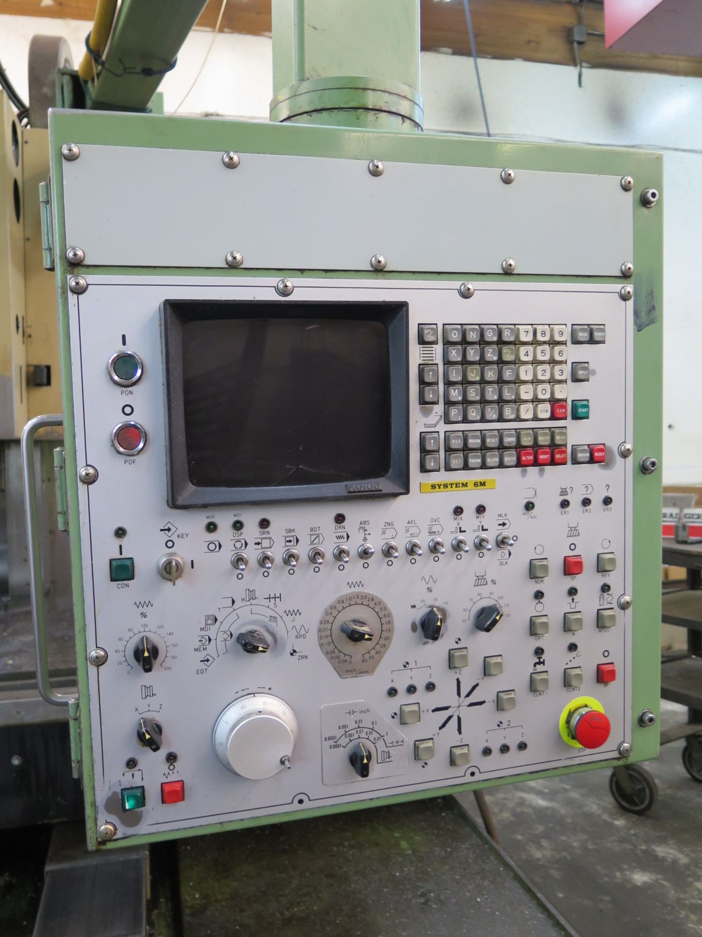 Mori Seiki MV-50W CNC Vertical Machining Center s/n 3 w/ Fanuc System 6-M Controls, 32-Station ATC, - Image 2 of 8