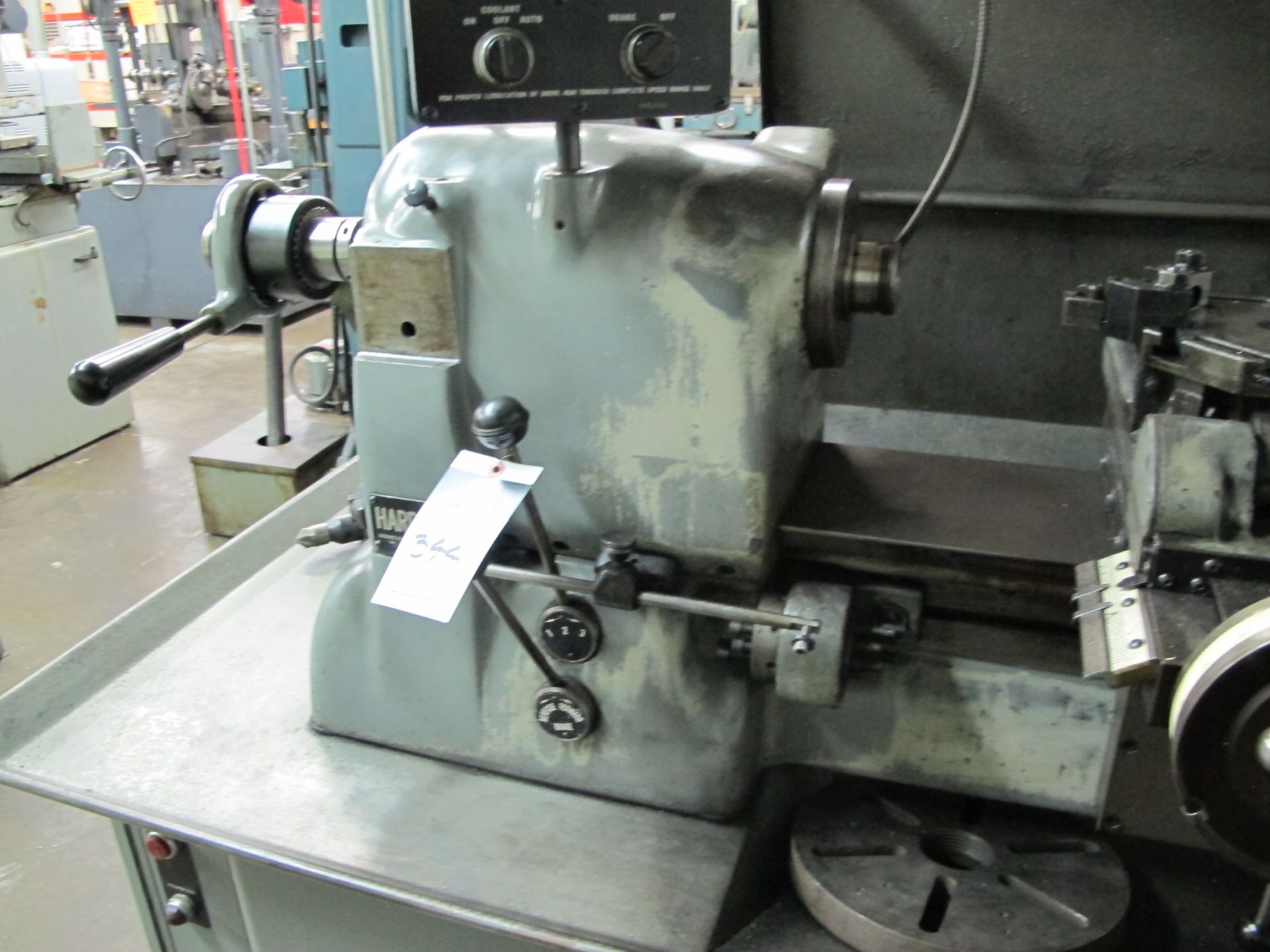 Hardinge mdl. HC Hand Chuckers w/ 125-3000 RPM, 8-Station Turret, 5C Collet Closer, Power Feeds - Image 2 of 4