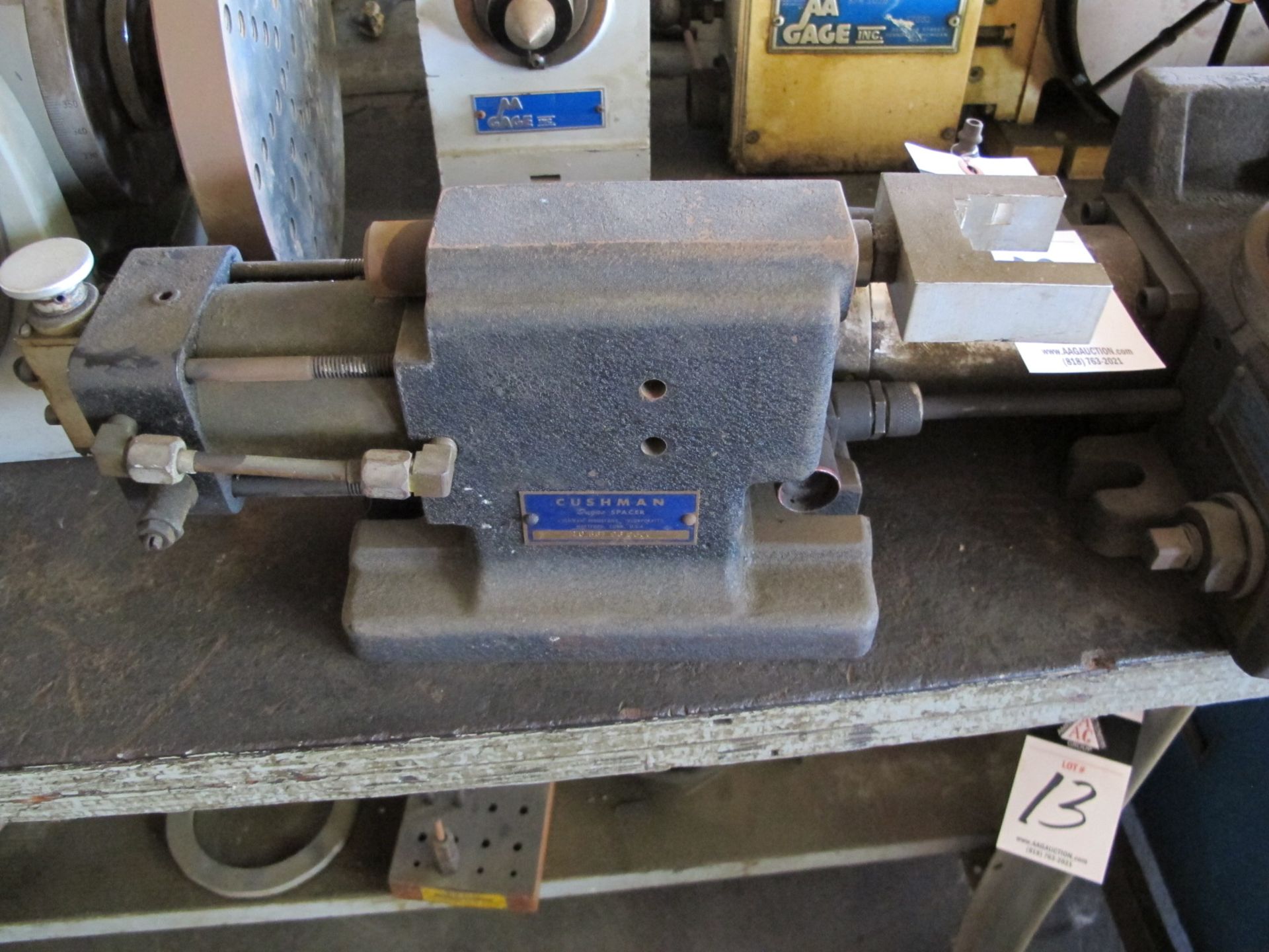 6 1/2" Cushman Pneumatic Rotary Table - Image 2 of 2