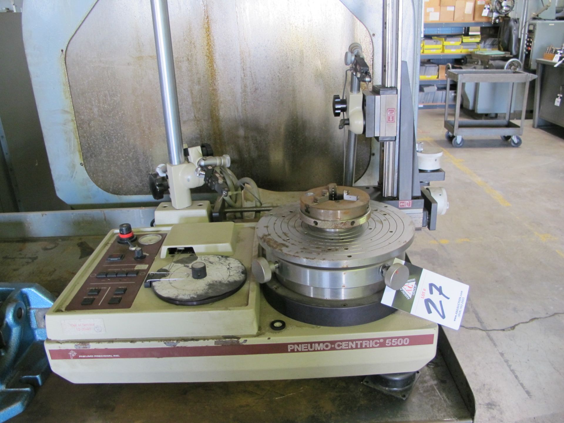 Pneumo Centric 5500 Roundness Gage