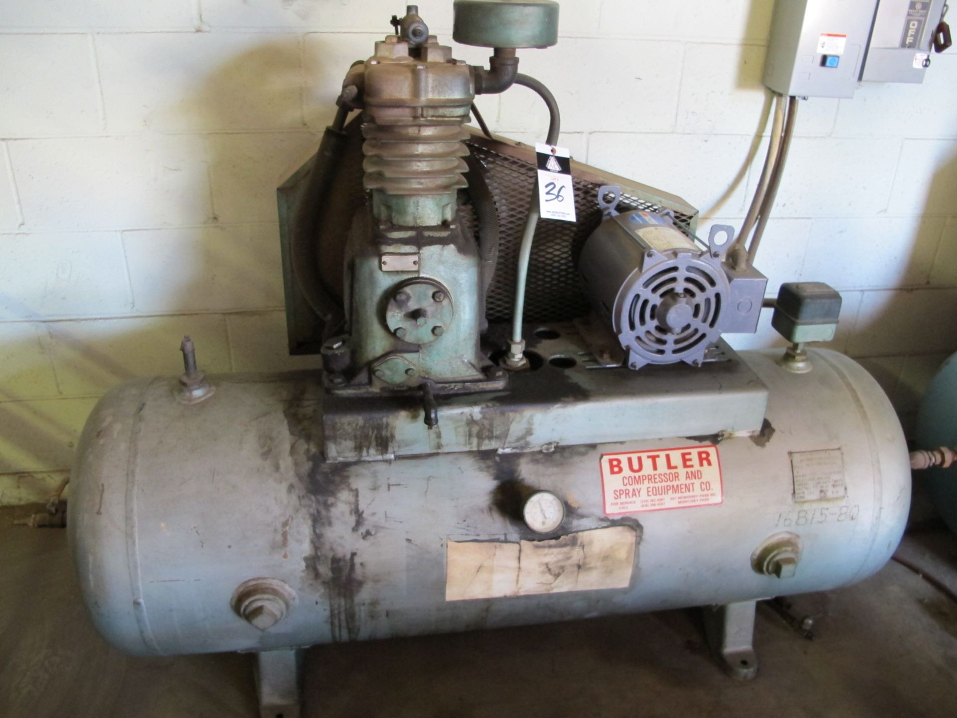 2 Curtis Air Compressors (one needs work) - Image 2 of 3