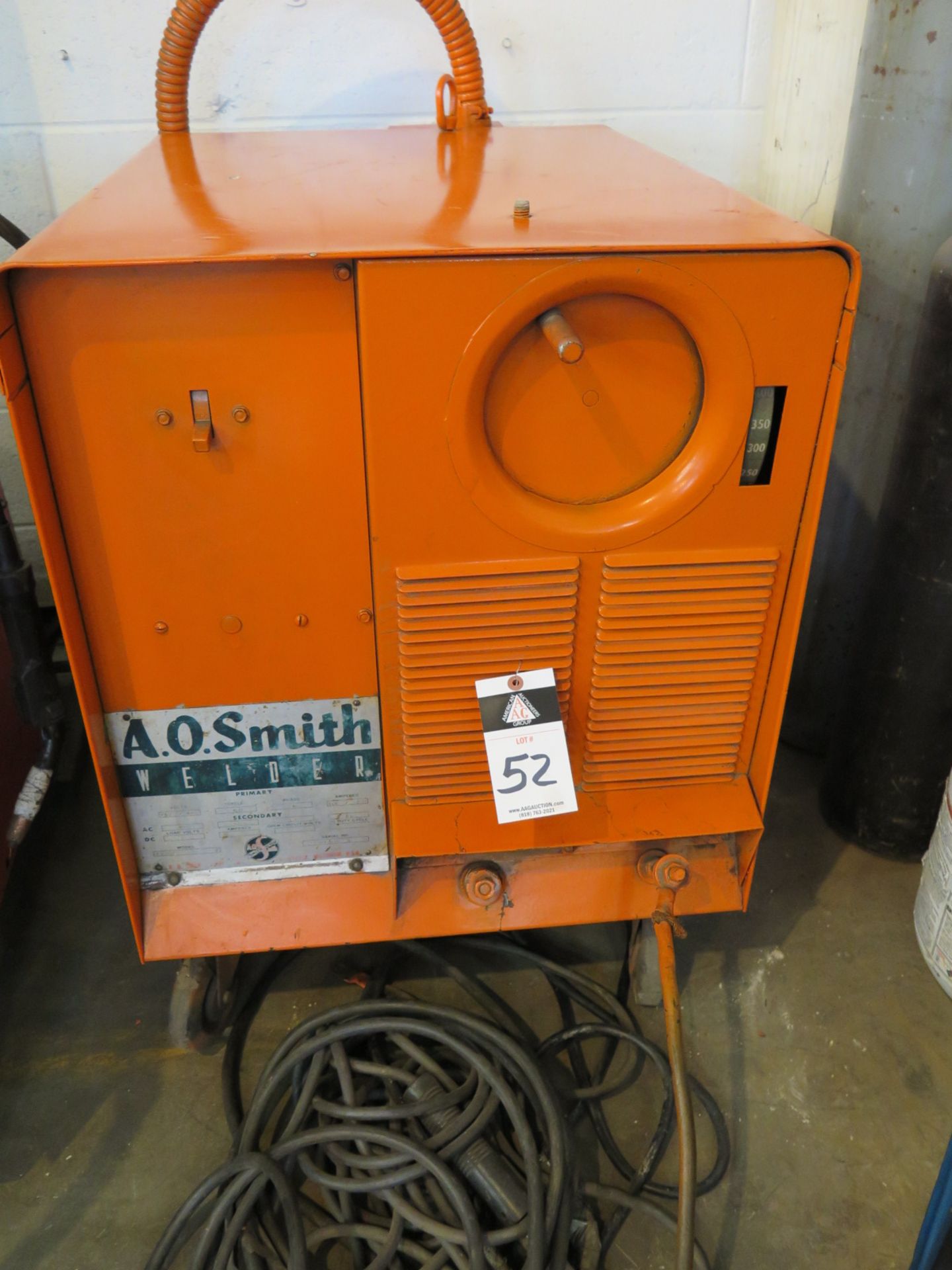 A.O.Smith mdl. A-300L Arc Welding Power Source s/n 033-6102-11
