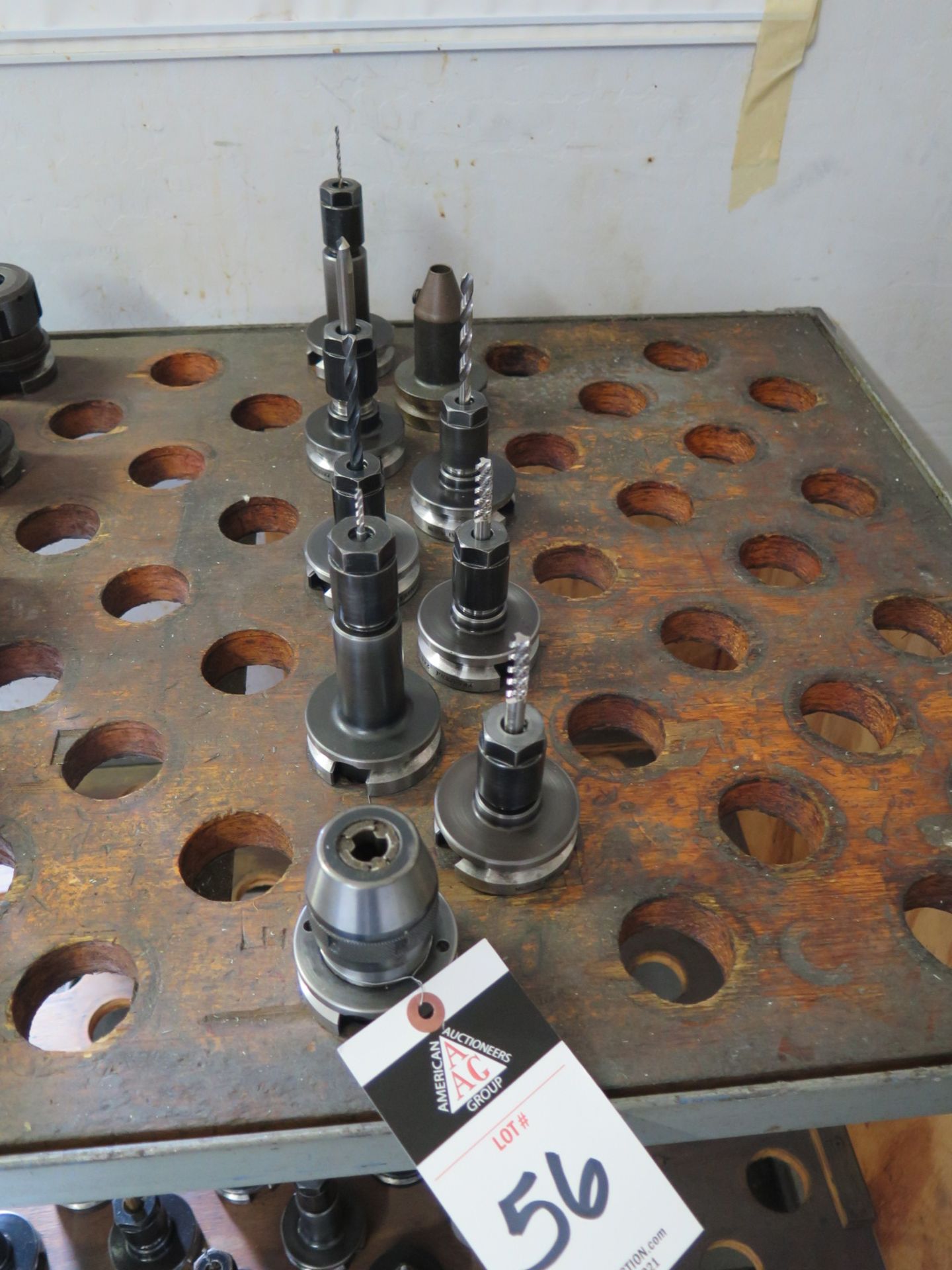 (9) BT-40 Taper Tooling