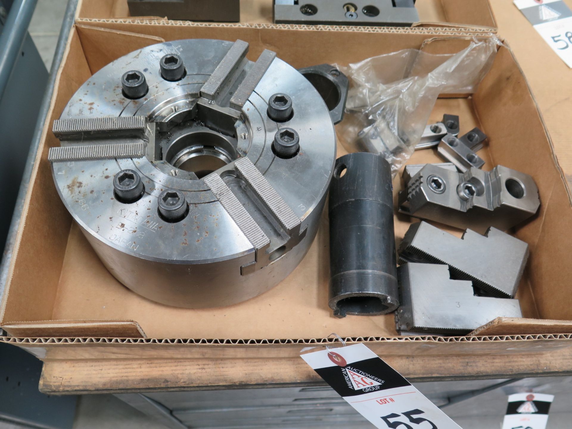 8" 3-Jaw Power Chuck