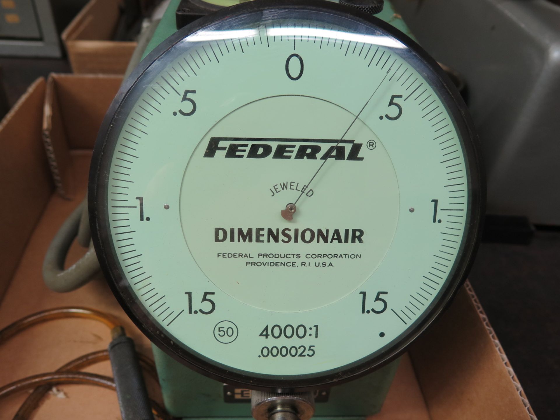 Federal Dimensionair Dial Air Gage 4000:1 - 0.000025" - Image 2 of 3