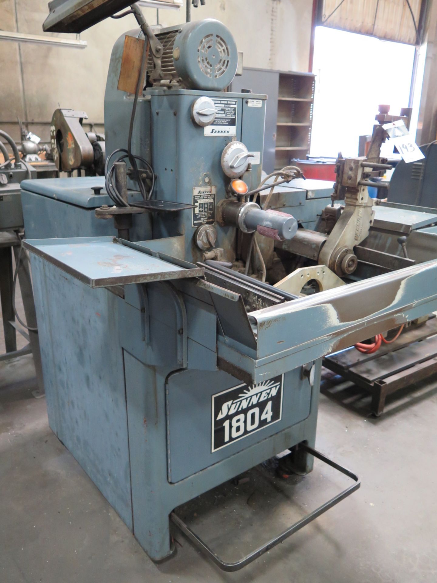 Sunnen mdl. MBC-1804 Precision Honing Machine s/n 84778 w/ Auto Stroking, Coolant - Image 2 of 4