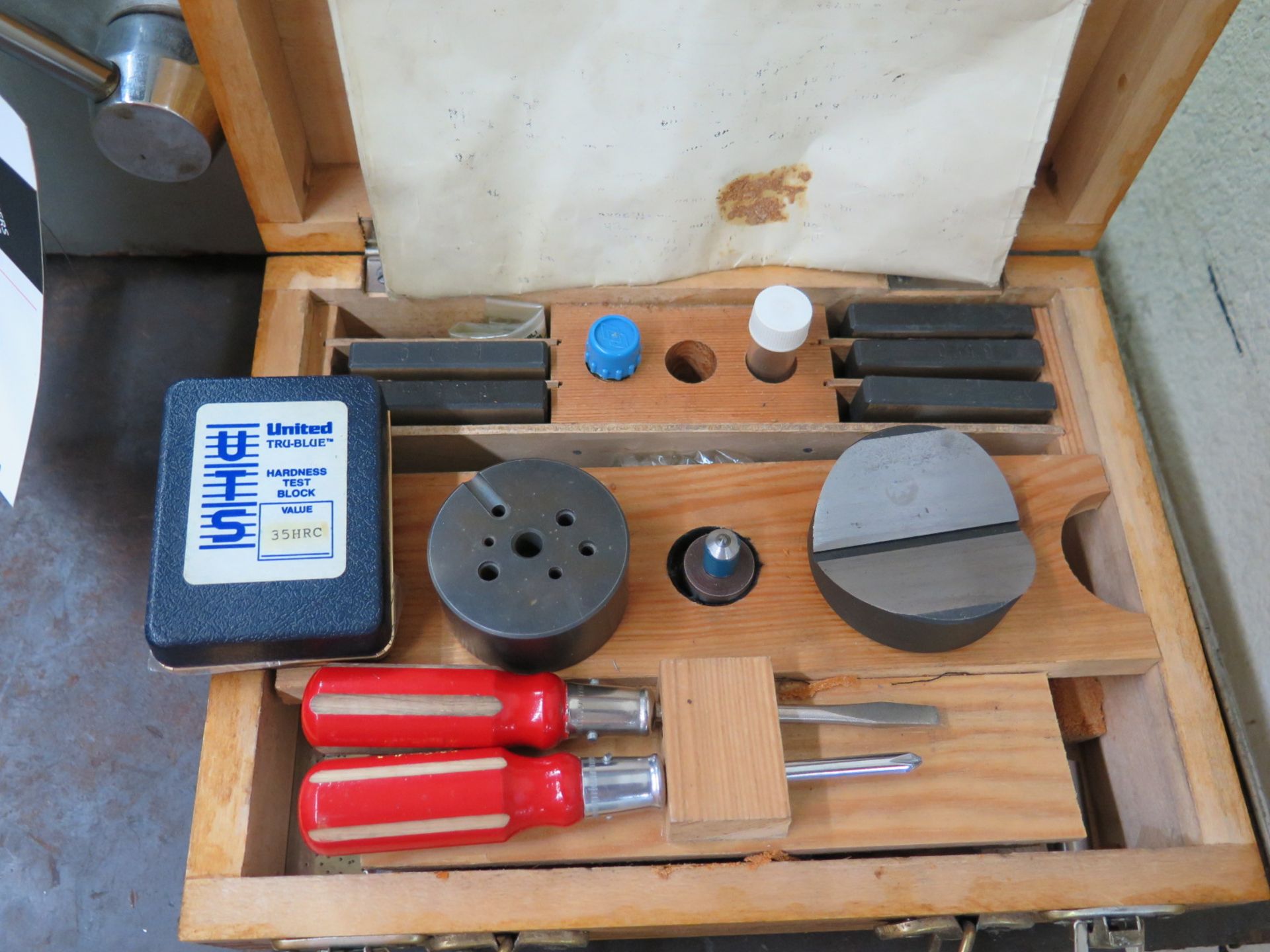 Phase II mdl. 900-330 Rockwell Hardness Tester s/n 1682 - Image 4 of 4