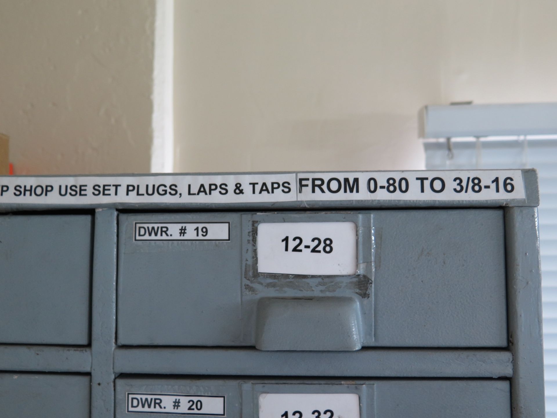 Thread Masters Set Plugs, Laps and Taps - After Plating - 0-80 to 3/8-16 - Image 2 of 4