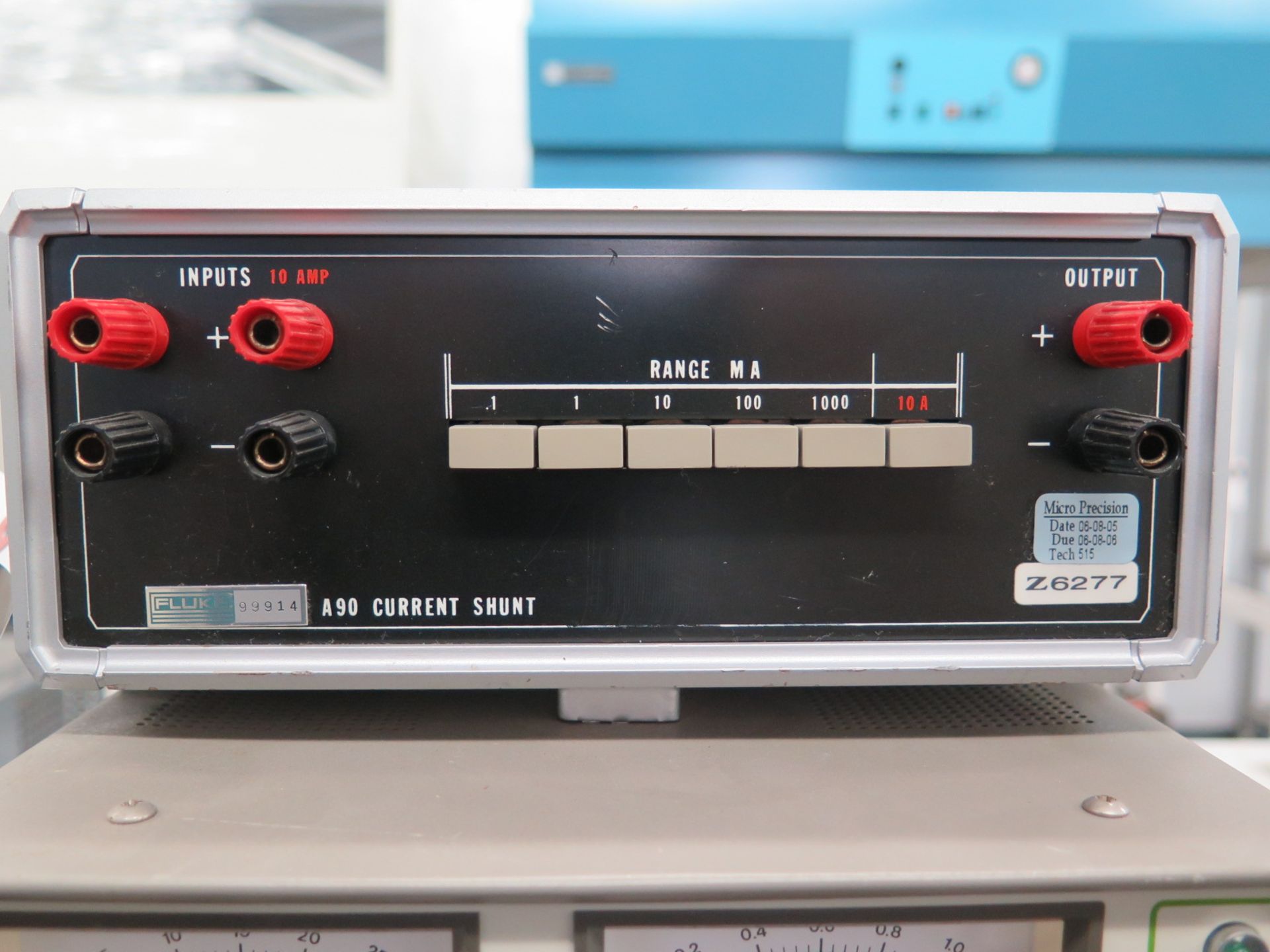 Tektronix mdl. 2465 300MHz Oscilloscope, Leader mdl. LPS152 DC Tracking Power Supply, Fluke mdl. A90 - Image 6 of 6