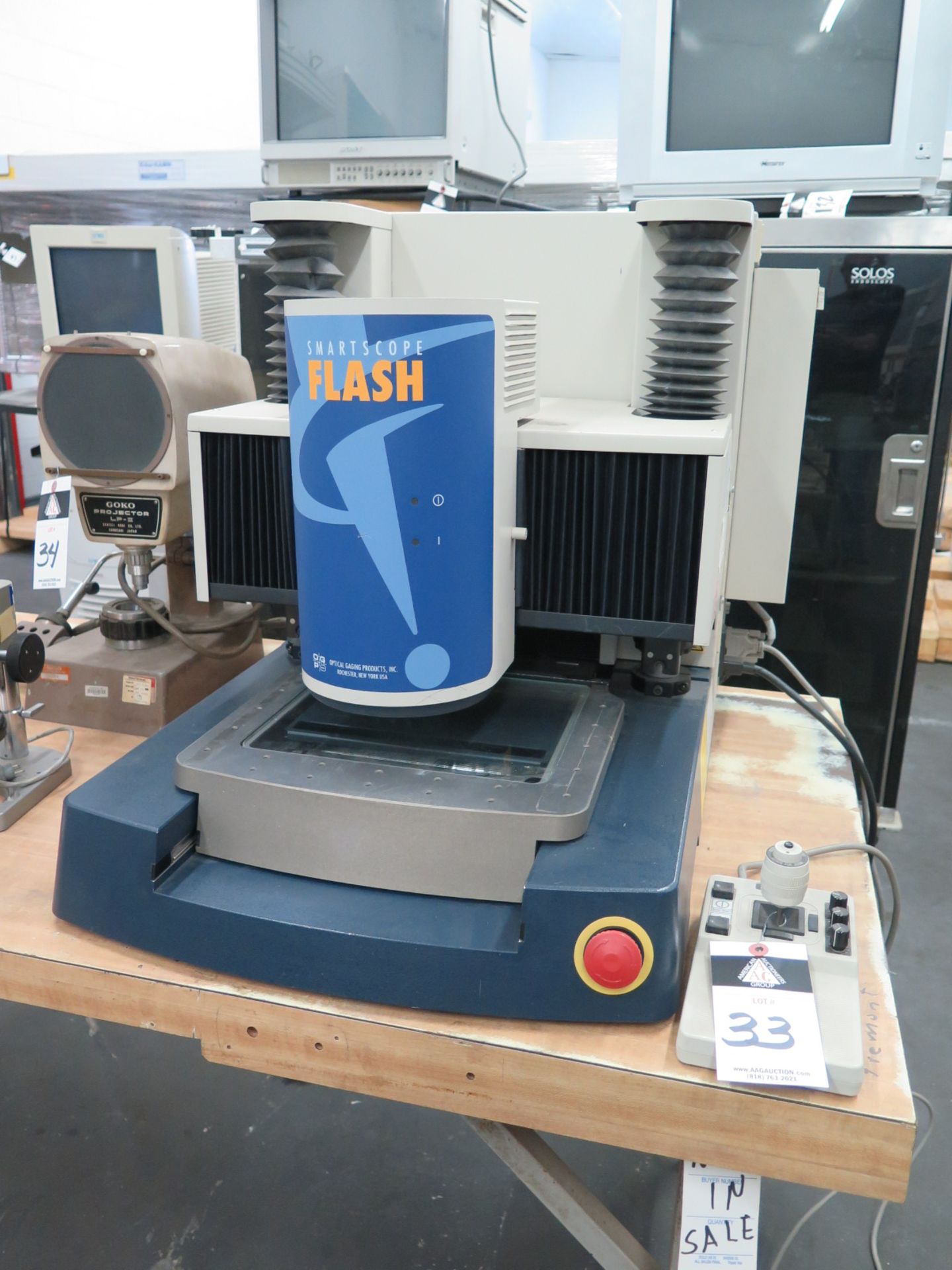 2000 OGP Optical Gauging Products “Smartscope Flash” Video Measuring System s/n SVW1106 w/