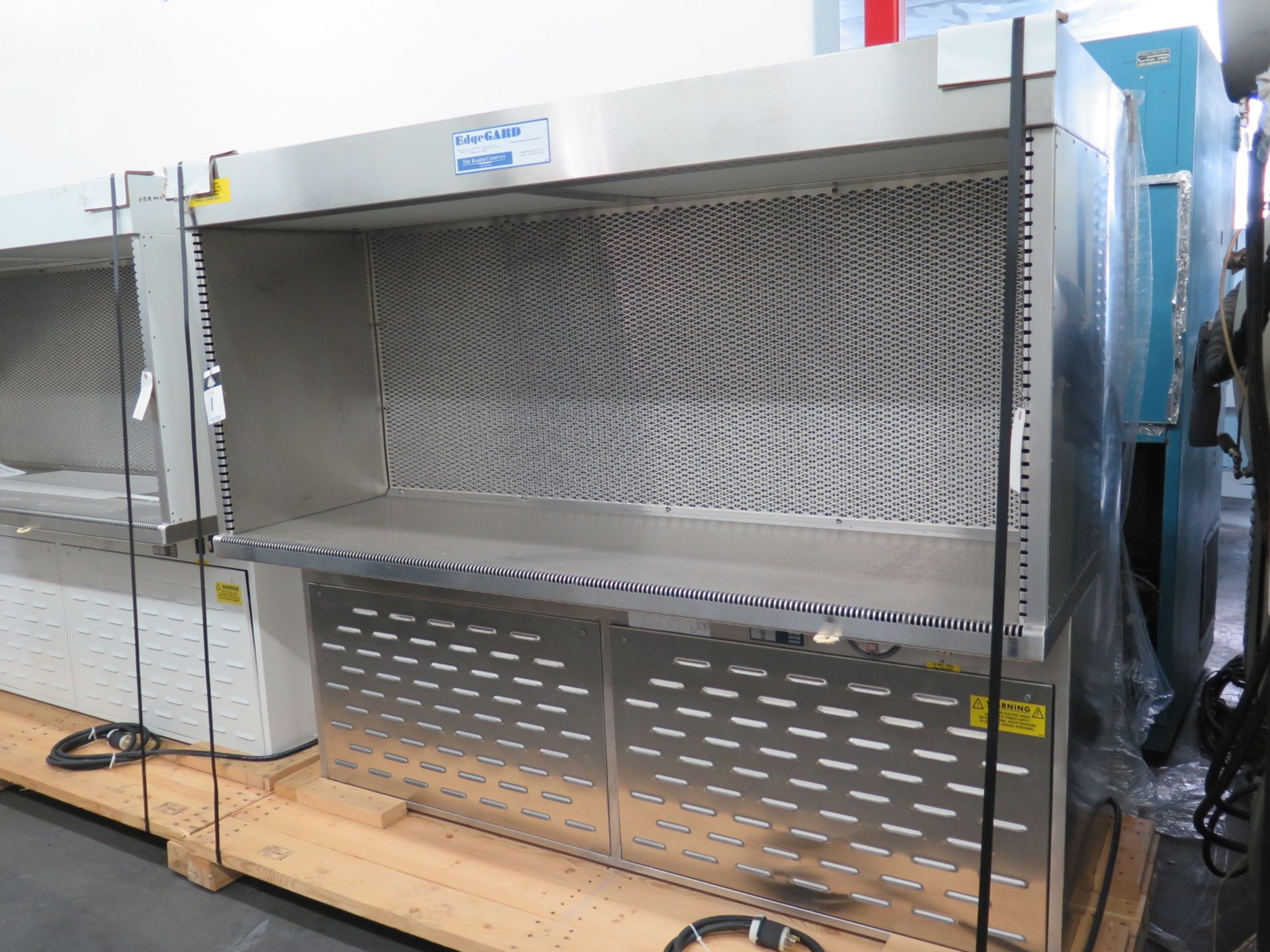 2007 Baker Co. mdl. EG-6252 Stainless Steel Laboratory Flow Hood s/n 89954 74”W x 34”D x 64”H - Image 2 of 7