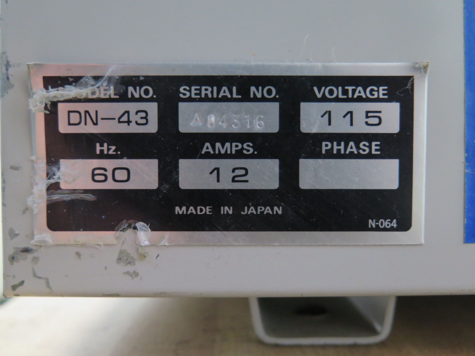 Baxter mdl. DN-43 Constant Temperature Lab Oven w/ Digital Controls - Image 5 of 5