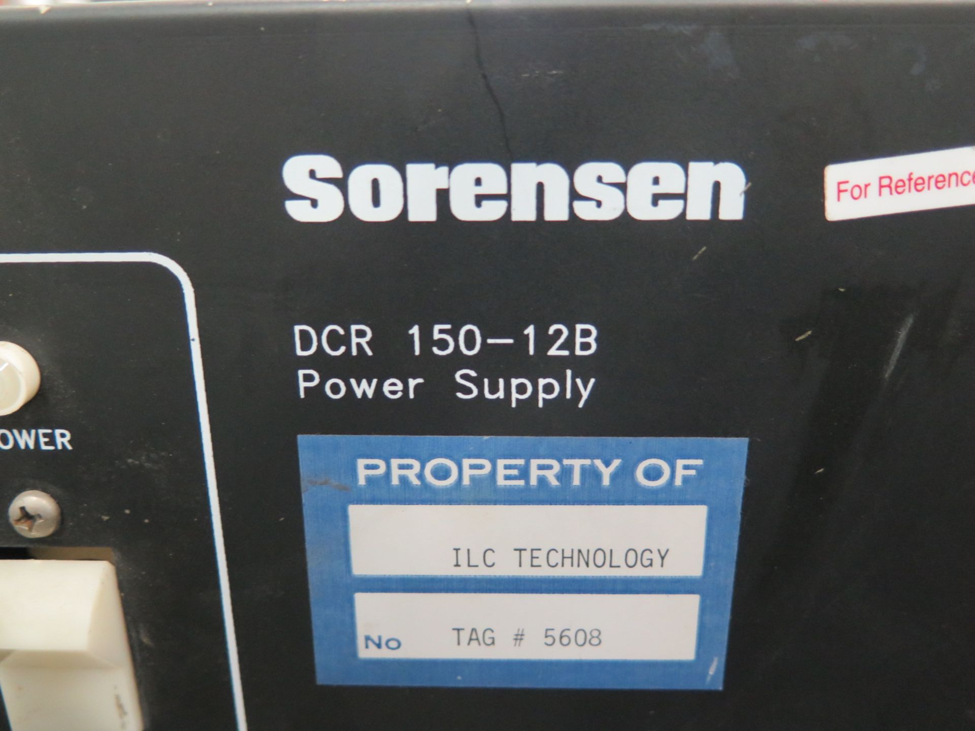 Sorensen mdl. DCR150-12B 150Volt DC Power Supply - Image 2 of 3