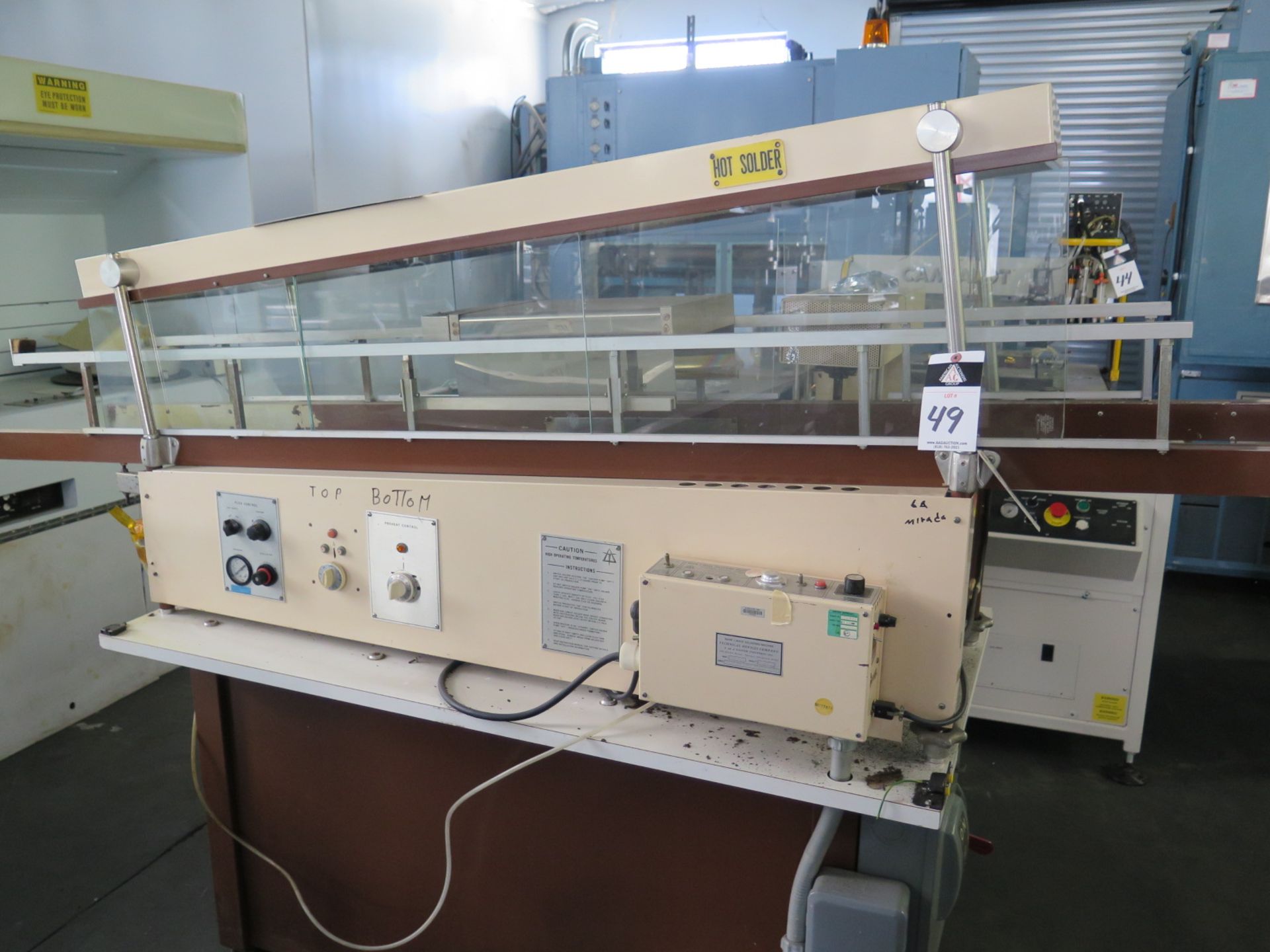 Banner Technical Devices mdl. MARK I-C Mark-1 Wave Soldering Machine s/n 283-2805