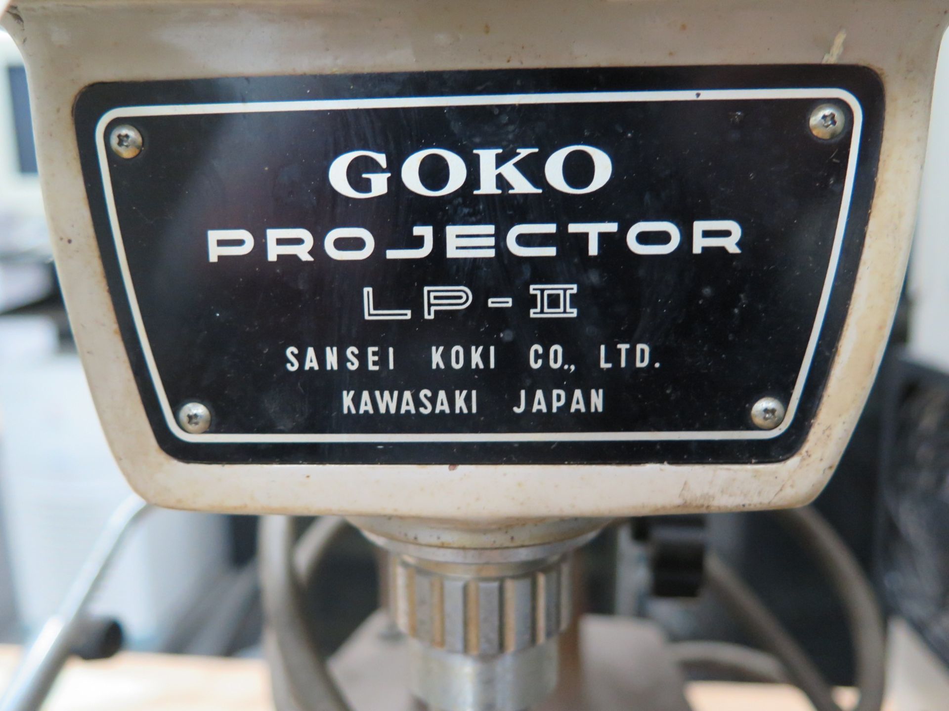 Sansei Koki mdl. LP-II “Goko Projector” 6” Optical Comparator - Image 2 of 4