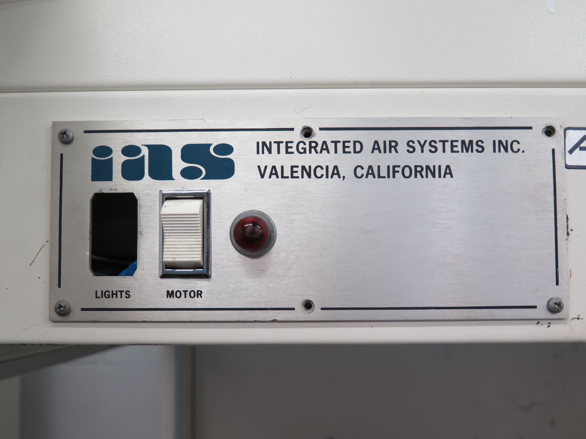 Integrated Air Systems Laminar Flow Station 98 ½”W x 32 ½”D x 49”H - Image 3 of 5