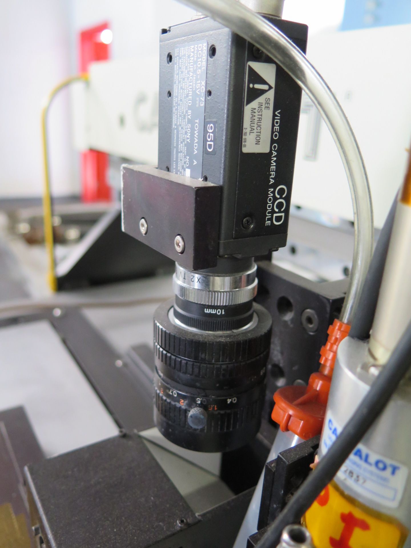 Camelot Systems “Cam/alot” mdl. 1818 CNC Dispensing System s/n 1818-2387 w/ Video Inspection System, - Image 6 of 9