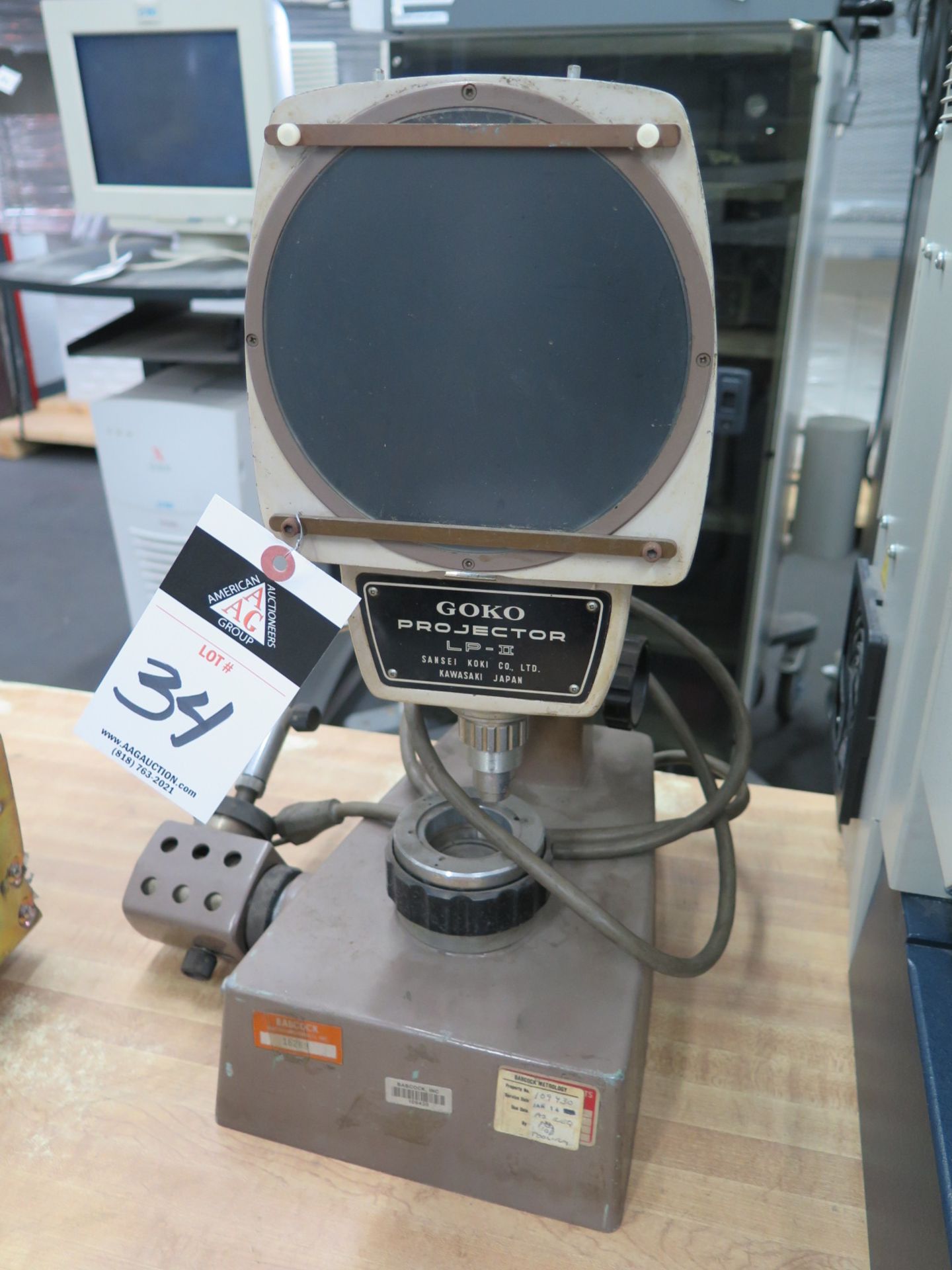 Sansei Koki mdl. LP-II “Goko Projector” 6” Optical Comparator