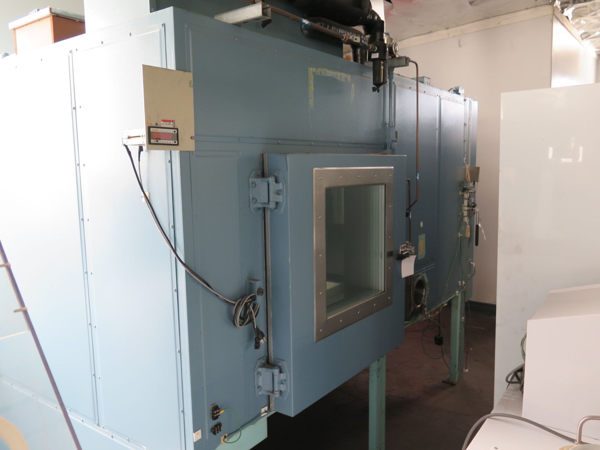 Thermotron Large Capacity Thermal Test Chamber w/ Control Consoles and Heating/Cooling Units - Image 2 of 7