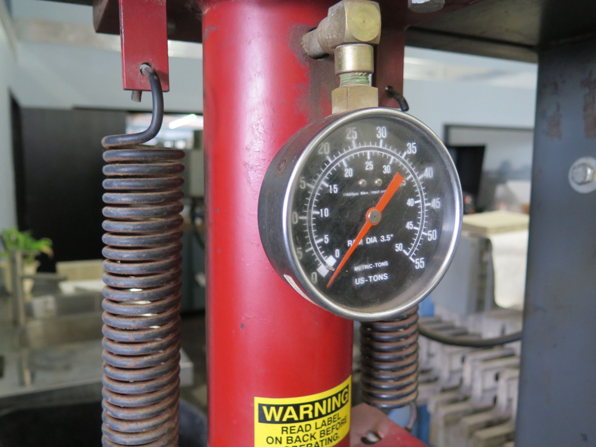 Ramco Industrial mdl. RP50 50-Ton Hydraulic H-Frame Press s/n 0270