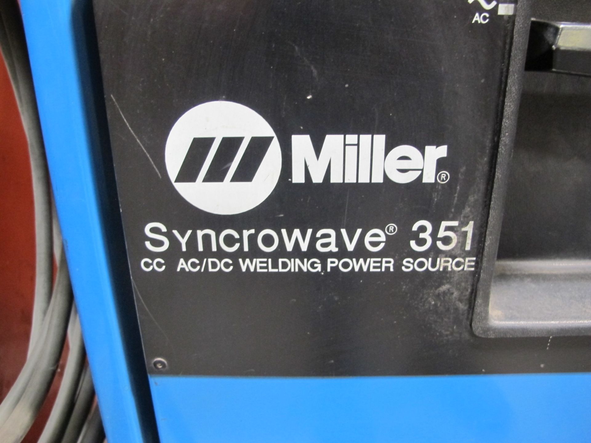 Miller Syncrowave 351 CC-AC/DC Arc Welding Power Source s/n KG086172 - Image 2 of 3