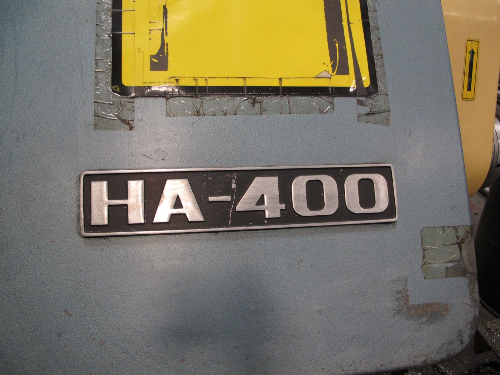Amada HA-400 16â€ Automatic Hydraulic Horizontal Band Saw s/n 40600708 w/ Amada Controls, Hydraulic - Image 4 of 7