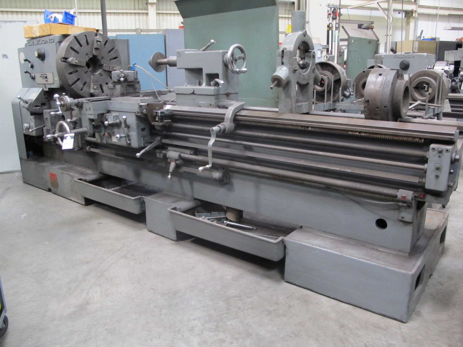 LeBlond Regal Servo Shift 26â€ x 106â€ Sliding Gap Bed Lathe s/n 3H1094 w/ 54â€ @ Gap, 18-720