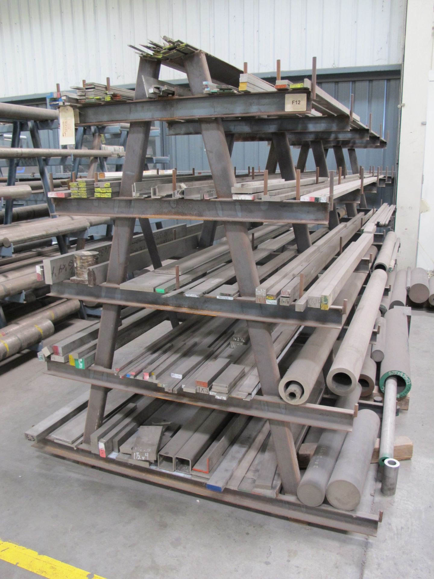 Raw Materials including aluminum bar and tube stock to 6 Â½â€, plate stock, rectangle and angle - Image 6 of 13