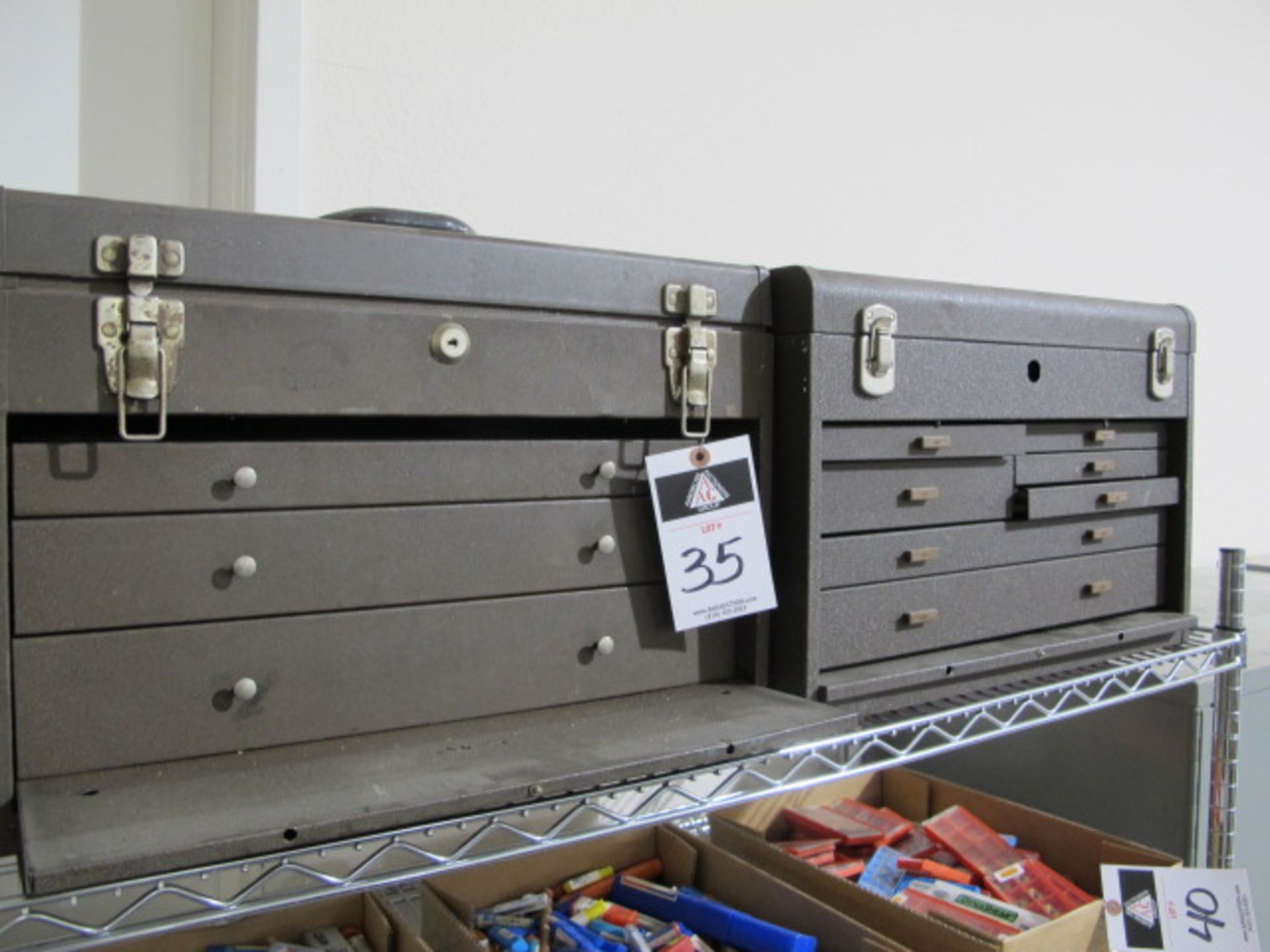 (2) Kennedy Tool Boxes